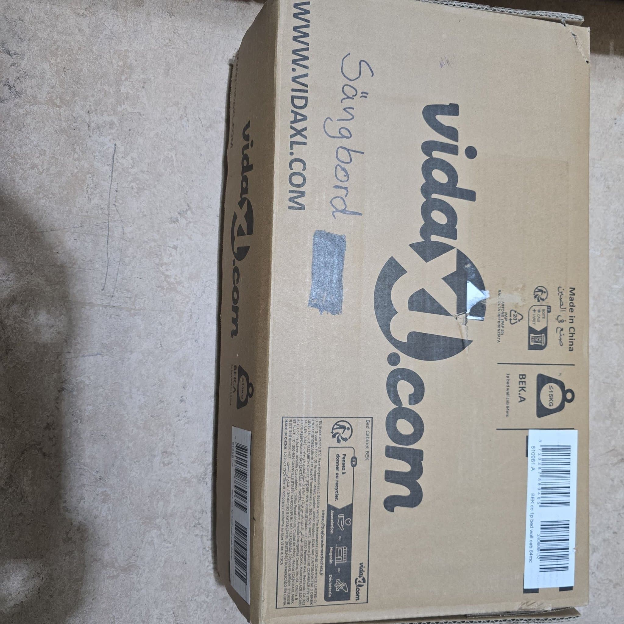 Sängbord från vidaXL