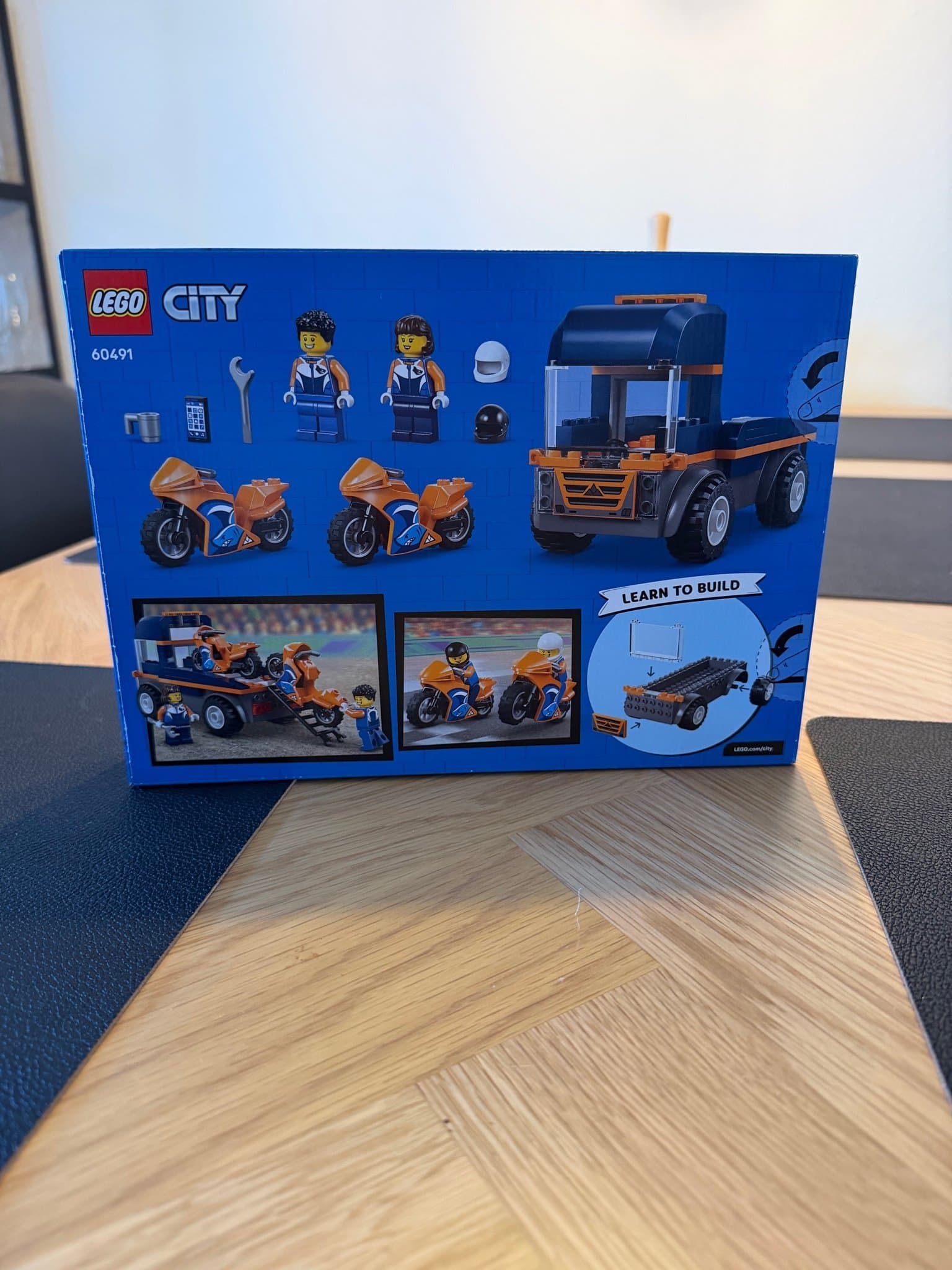 LEGO City Motorcykeltransport (60491)