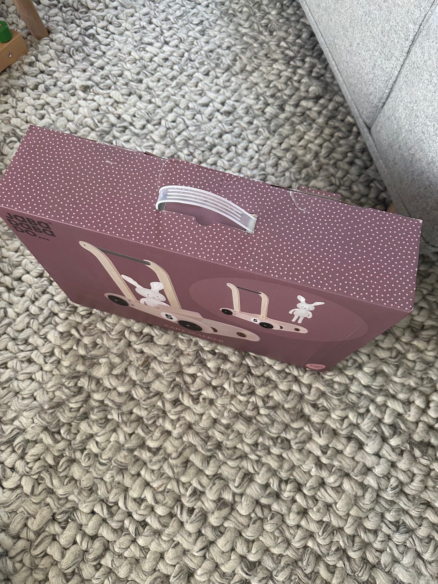 Lära gå vagn Jabadabado Bunny