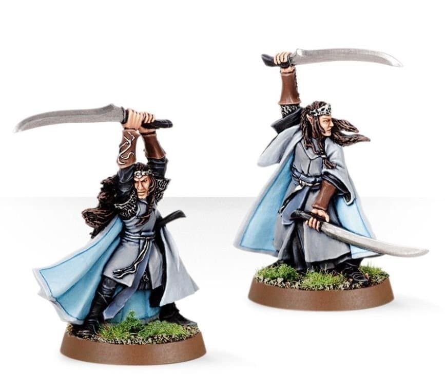 Ellandan and Elrohir - Mesbg - Lotr
