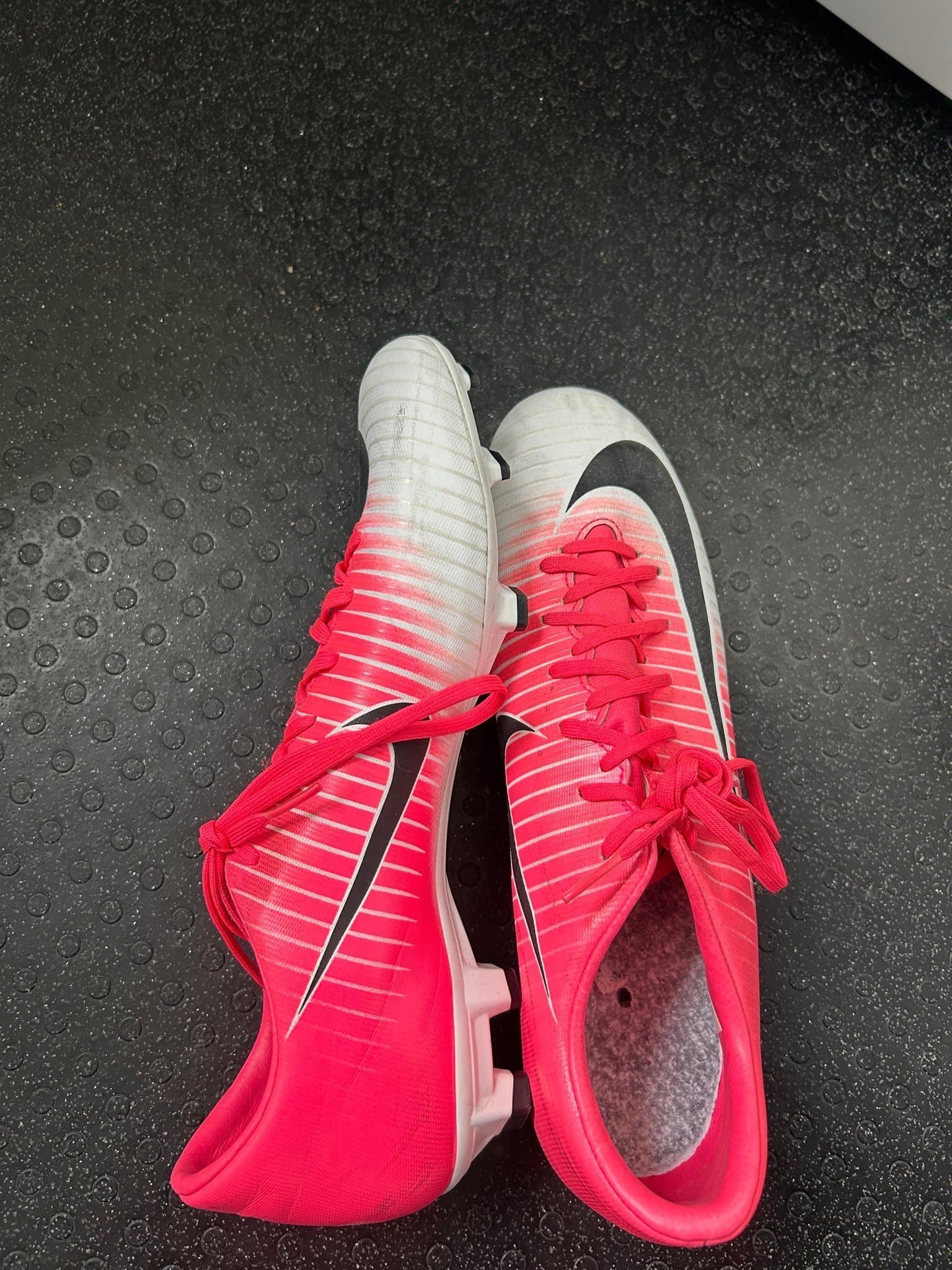 Mercurial Nike Fotbollsskor Rosa/vit