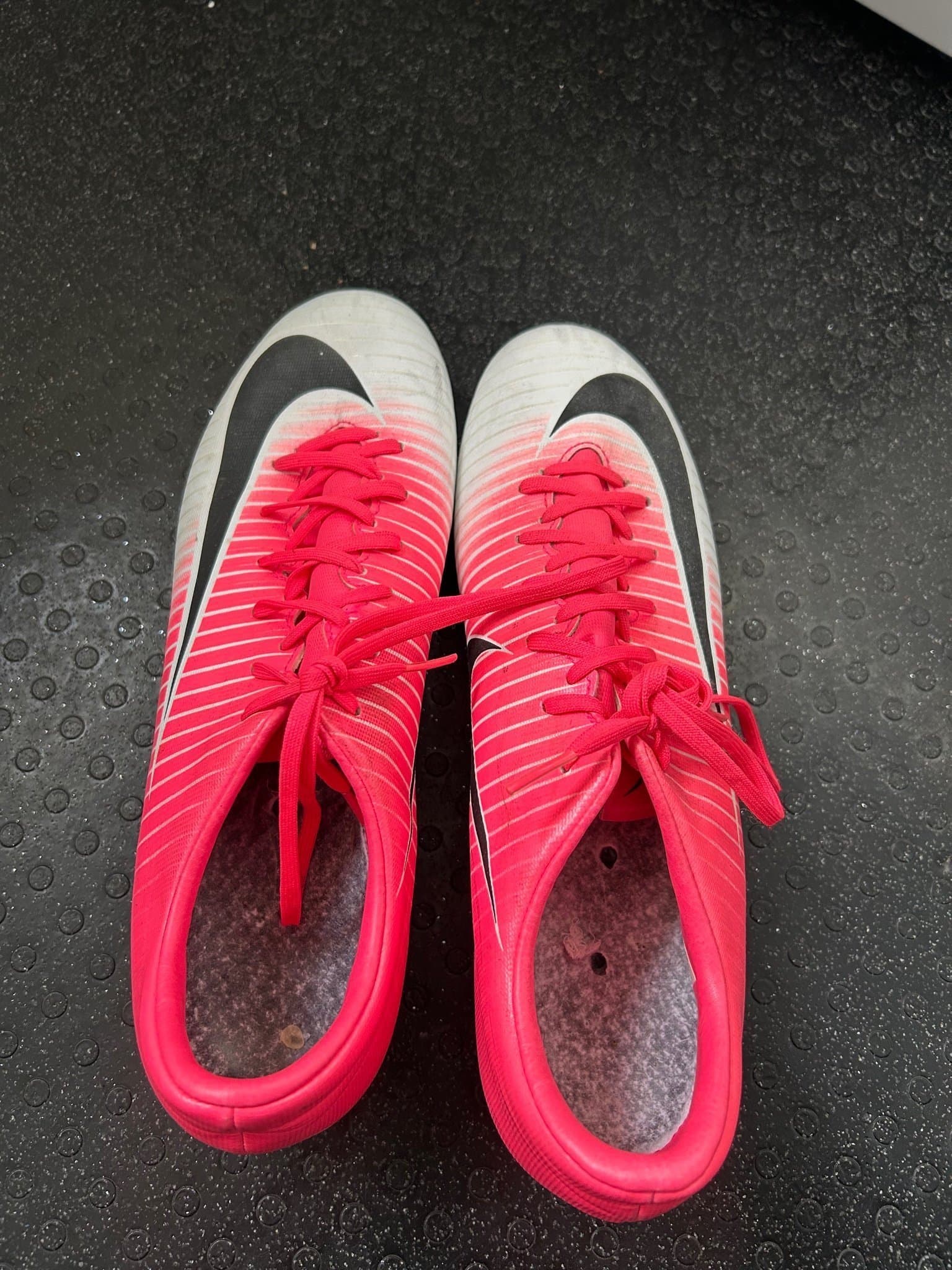 Mercurial Nike Fotbollsskor Rosa/vit