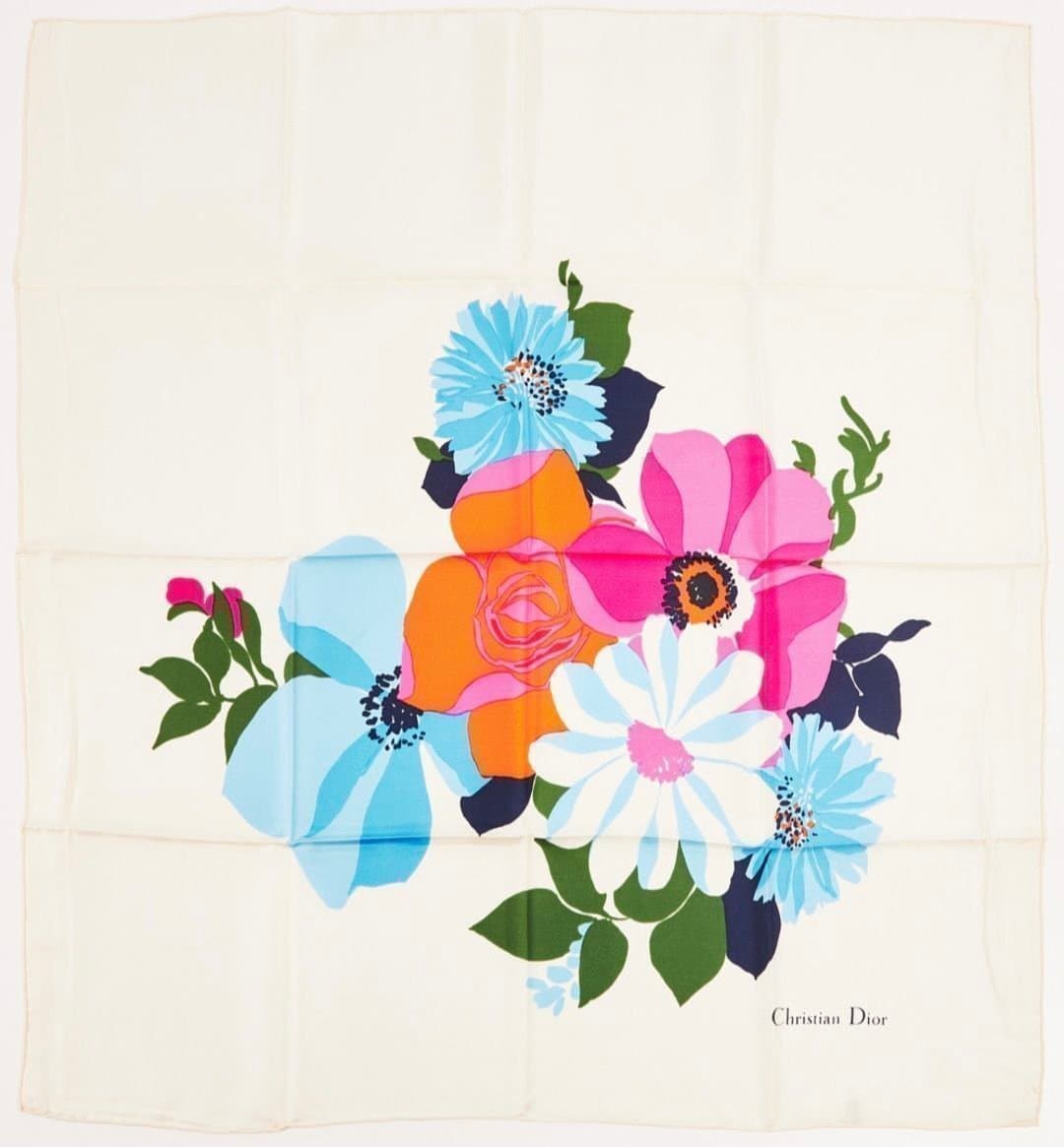 Christian Dior scarf i Originalförpackning