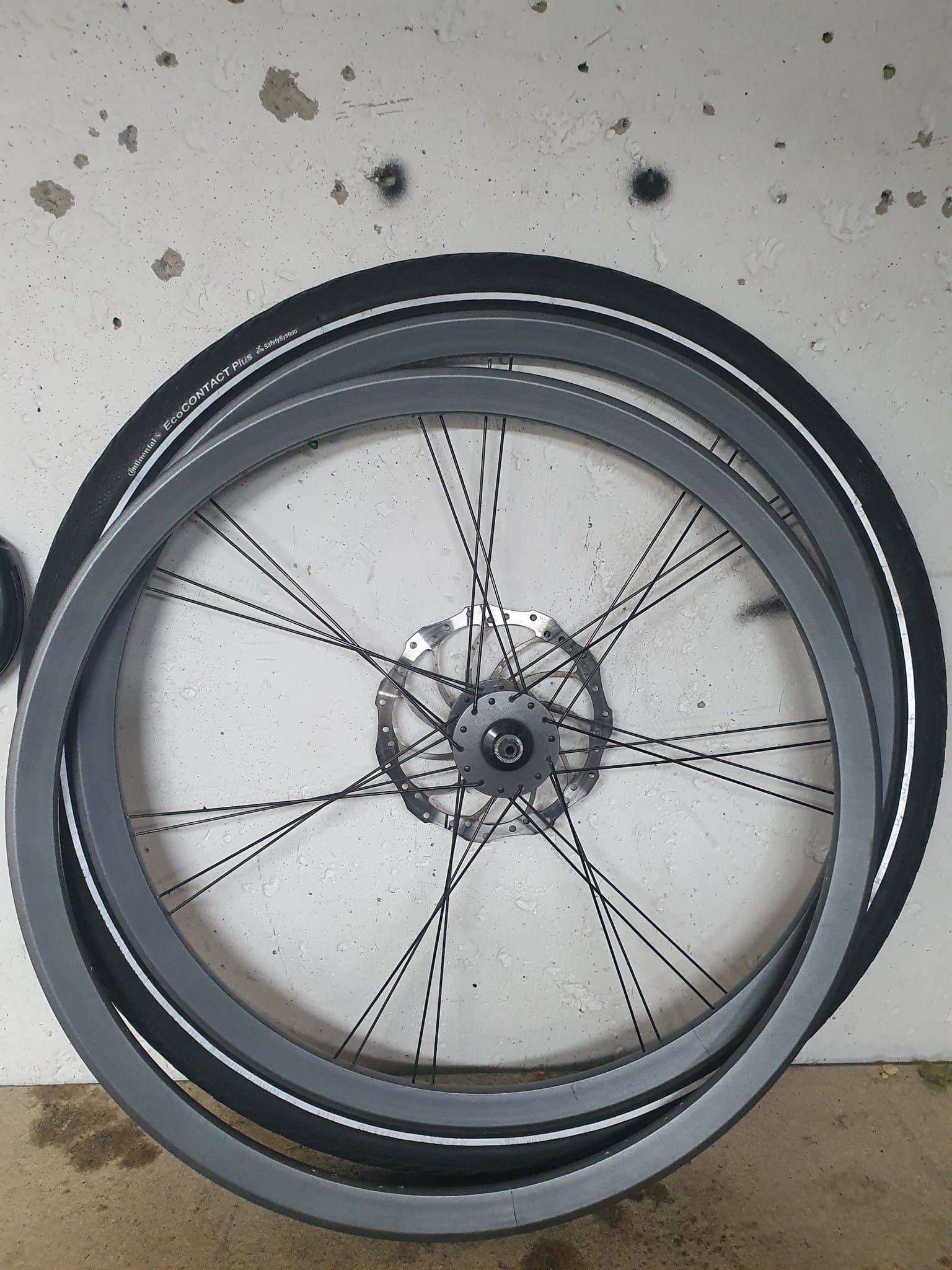 Cykelfälg med skiva 26×1.75