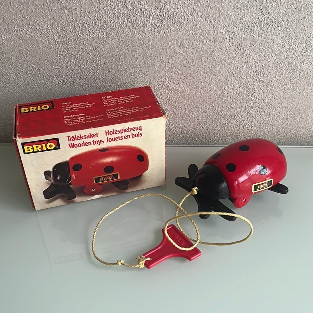 BRIO Träleksak - Nyckelpiga