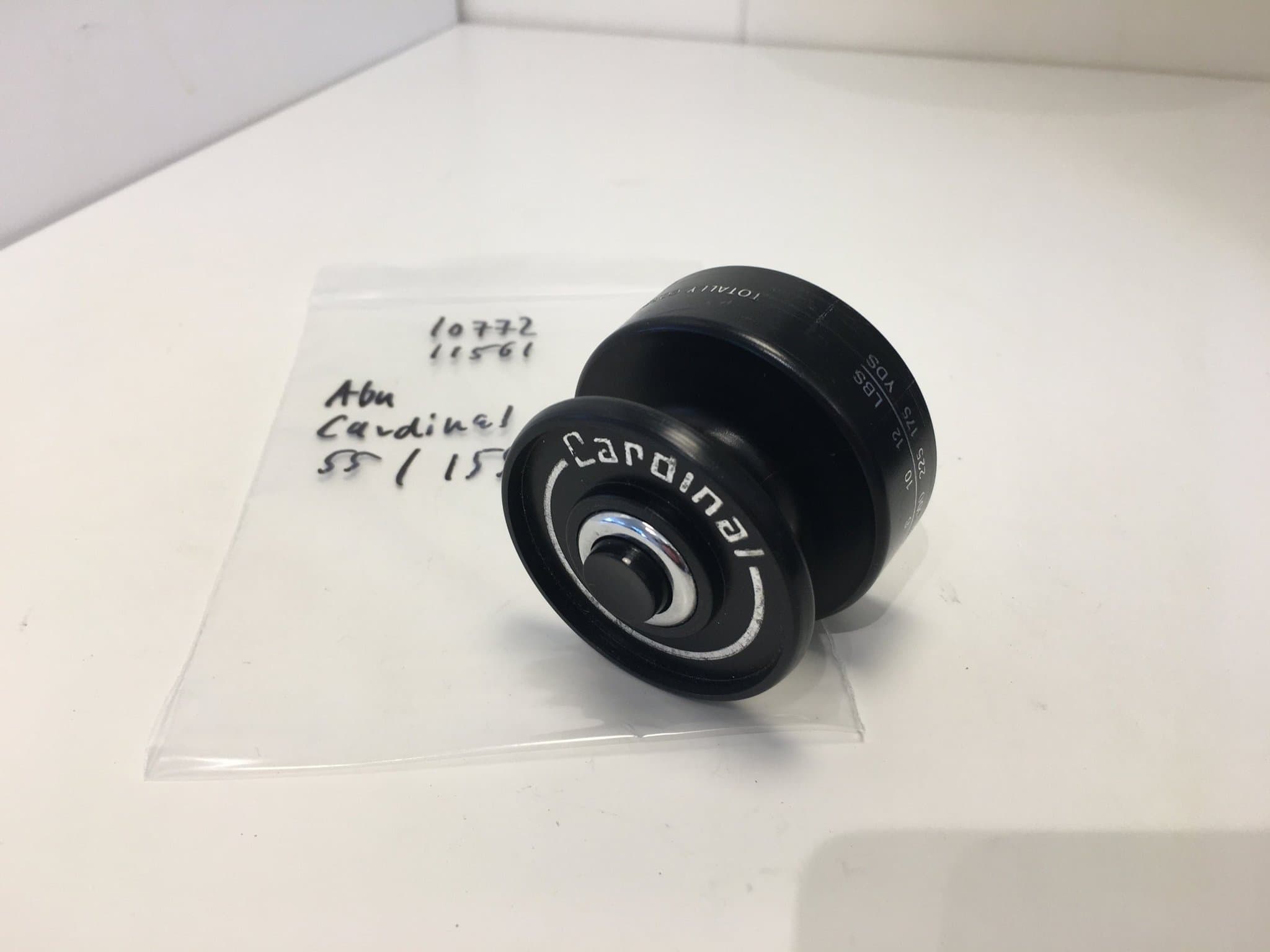 reservdel Abu Cardinal 55/155, här: originalspole (10772 eller 11561)