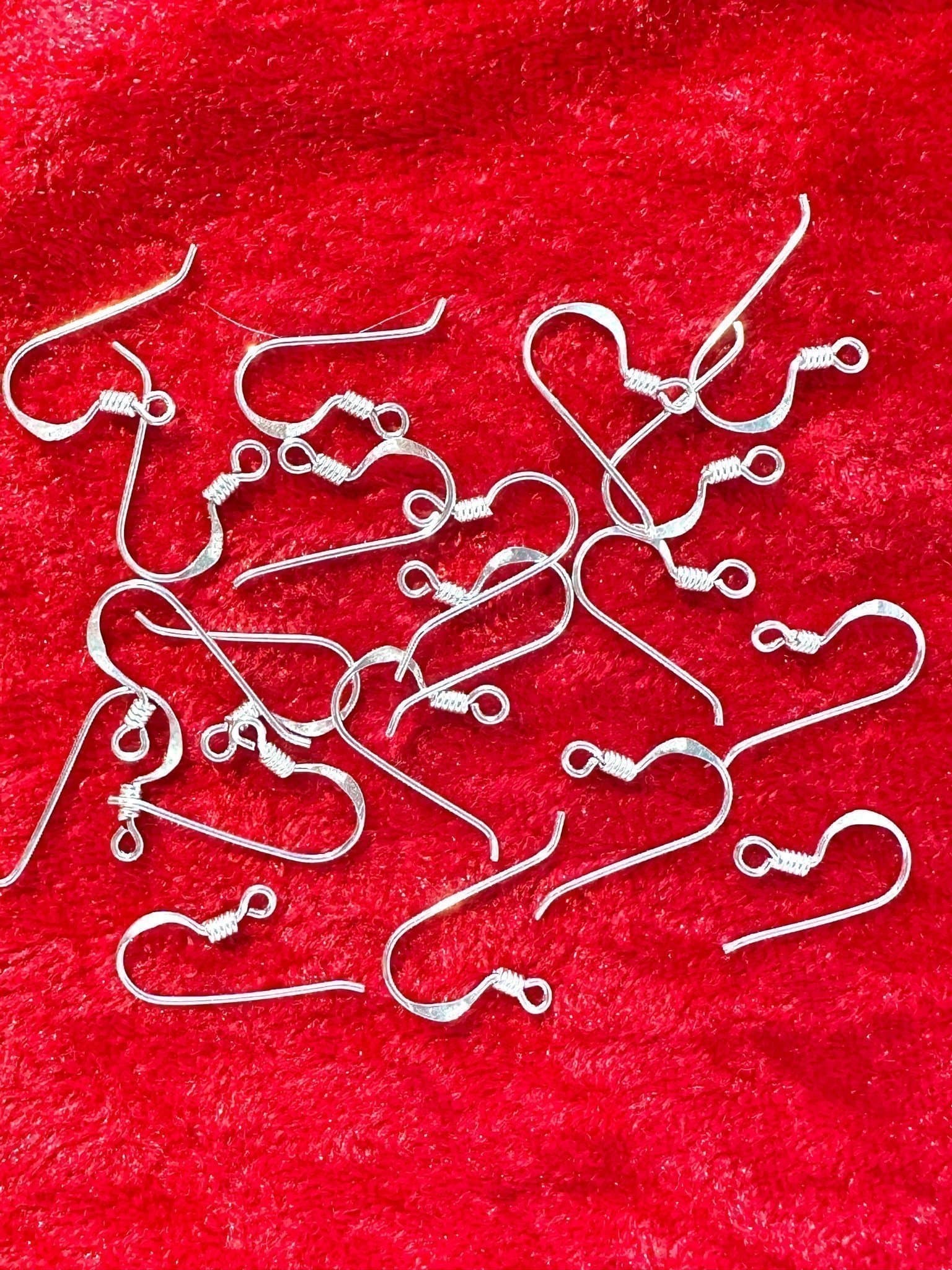 20 st (10 par) Fina Örkrokar Örhängeskrokar märkta/stämplade 925 DIY