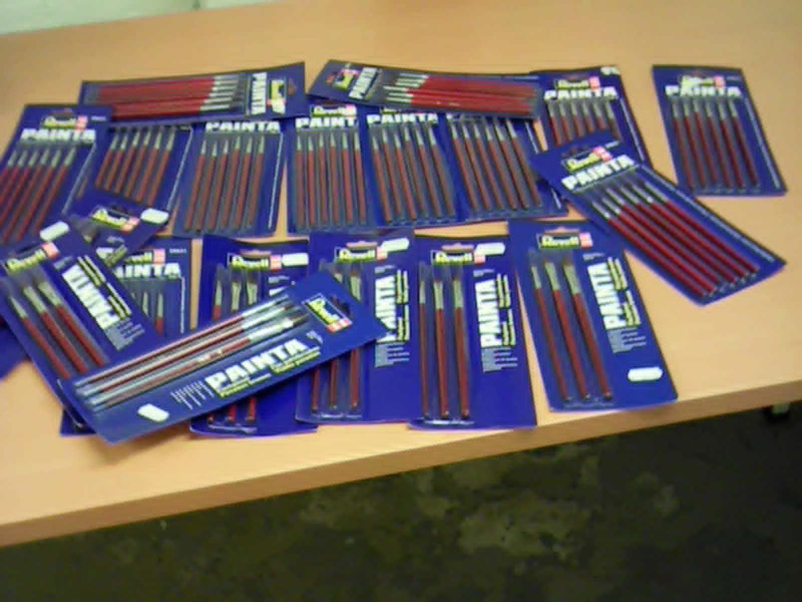 Revell Painta Penslar - modellbygge ca 34 paket ,,, penslar