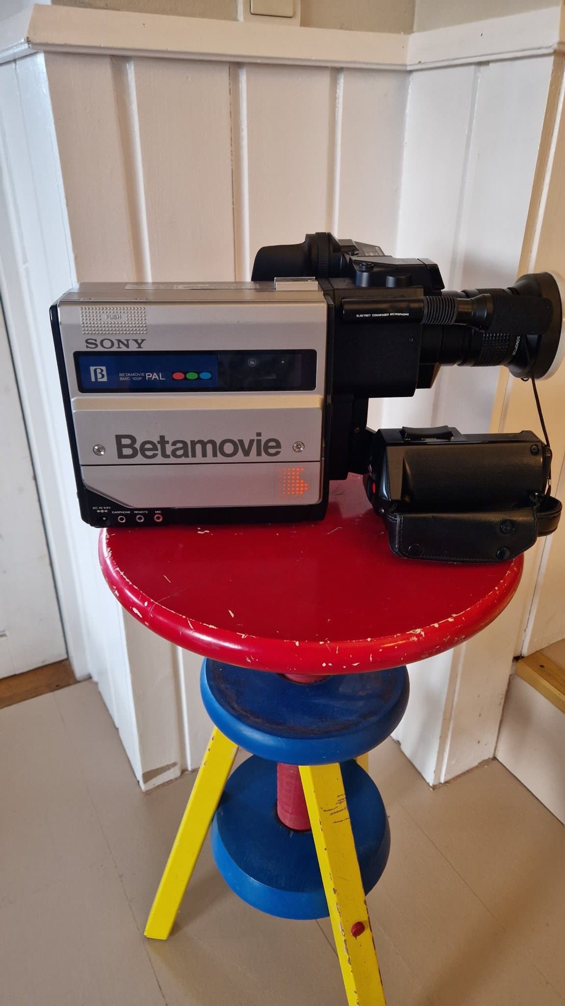 Sony Betamax, videokamera för film, Hollywood, film, film, vintage, retro, samlarobjekt