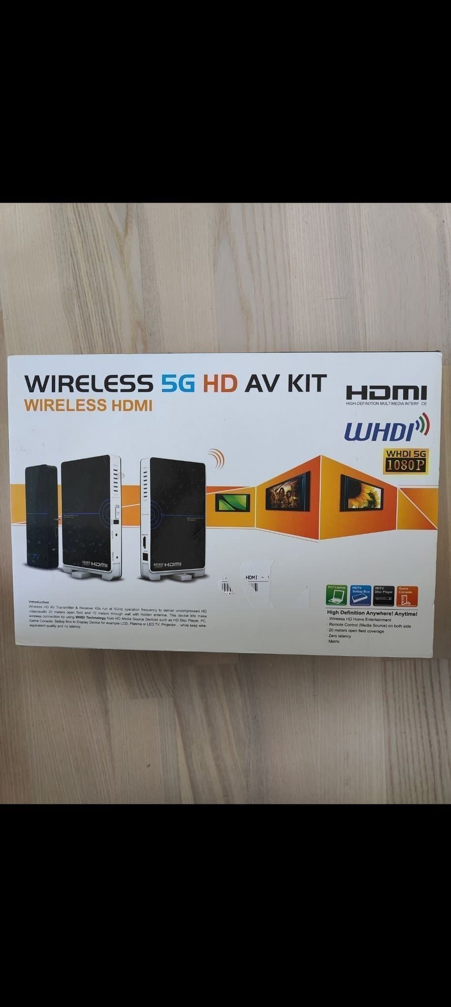 Wireless 5G HD AV Kit