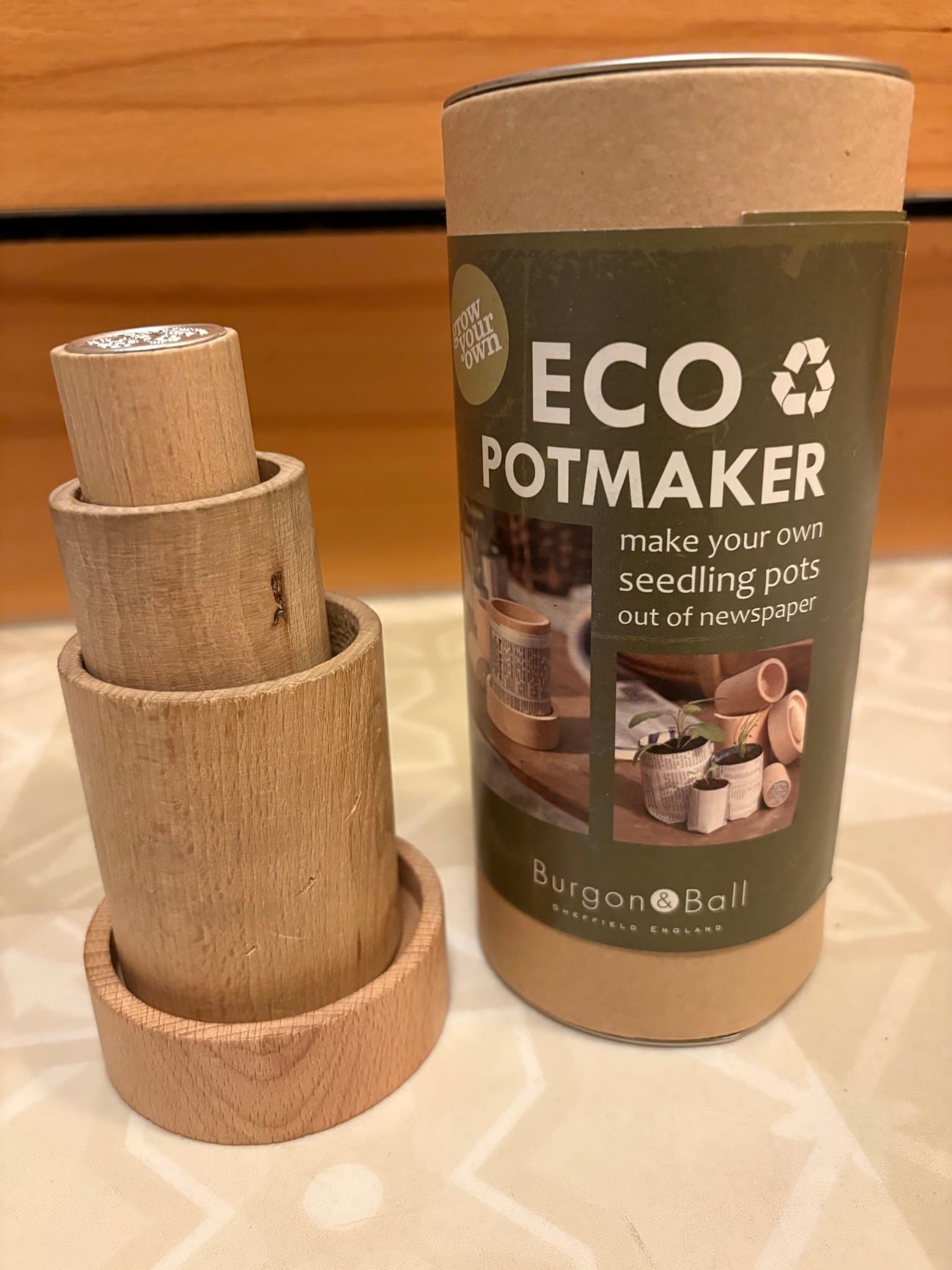 Burgon & Ball Eco Potmaker för att göra egna planteringskrukor