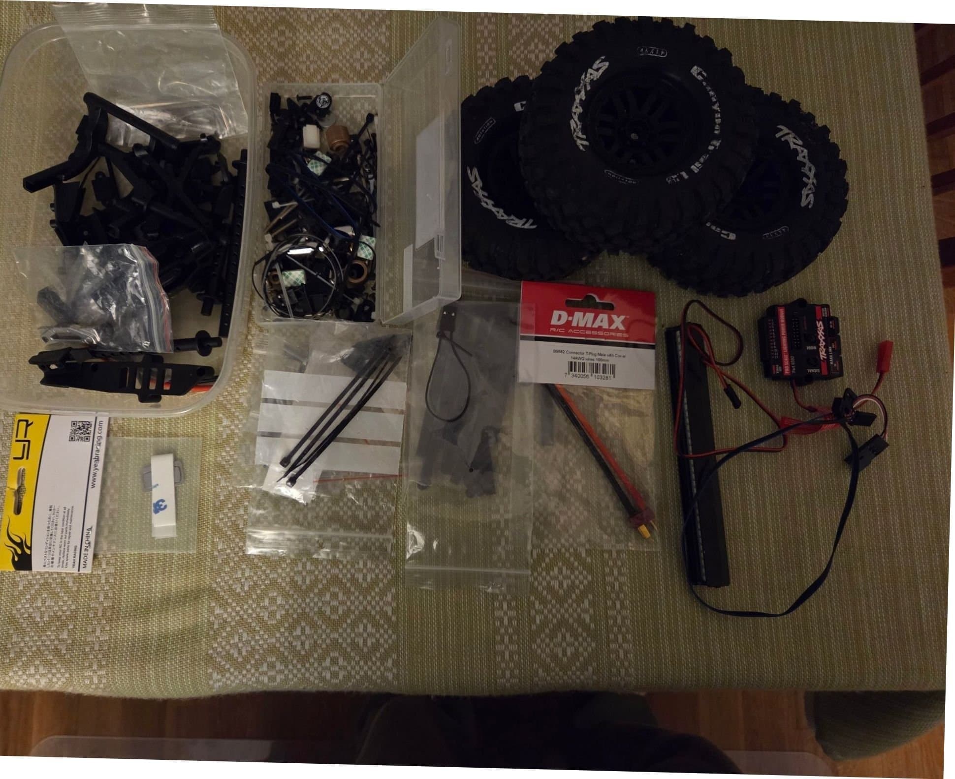 Traxxas TRX-4 reservdelar och tillbehör