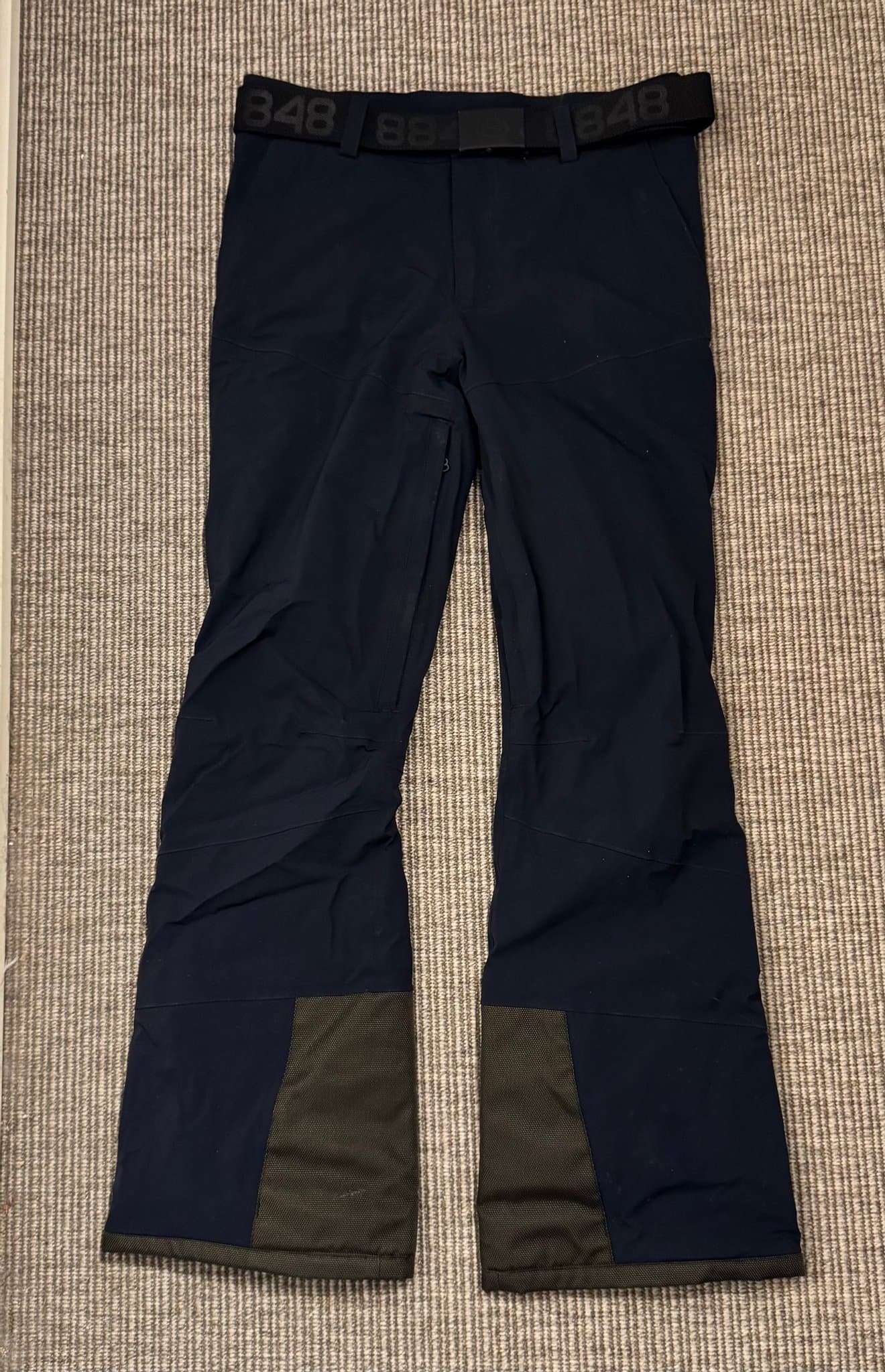 8848 Altitude HERR blå skidbyxor storlek S