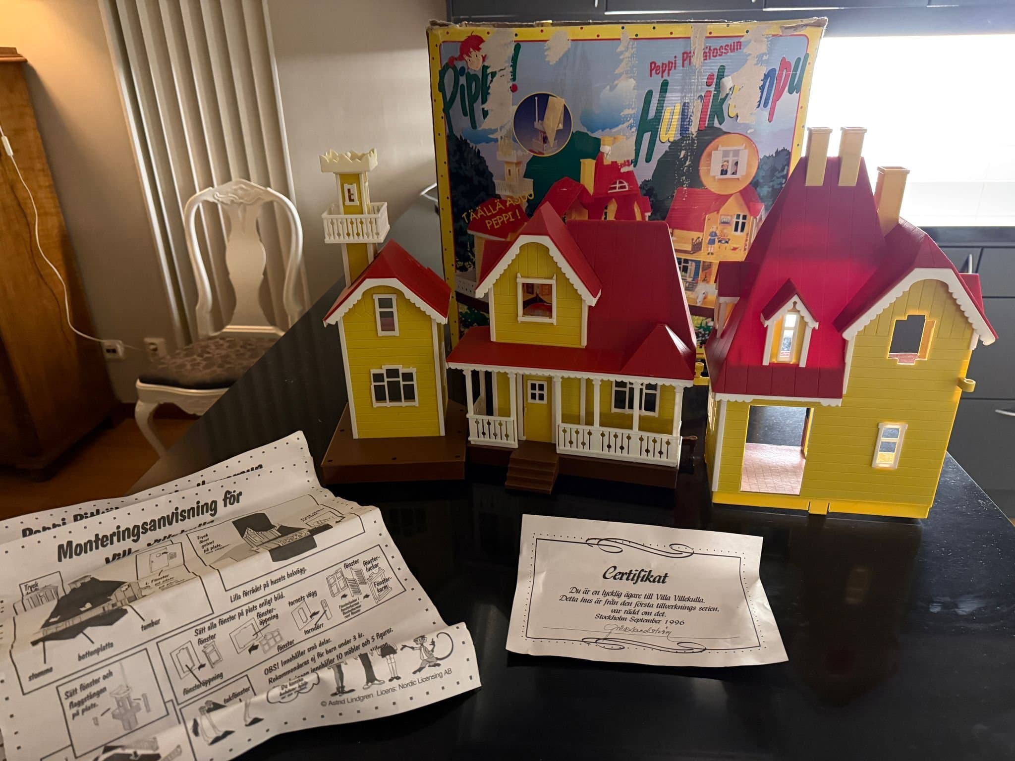 Pippi Långstrumps Villa Villekulla dockhus Martinex