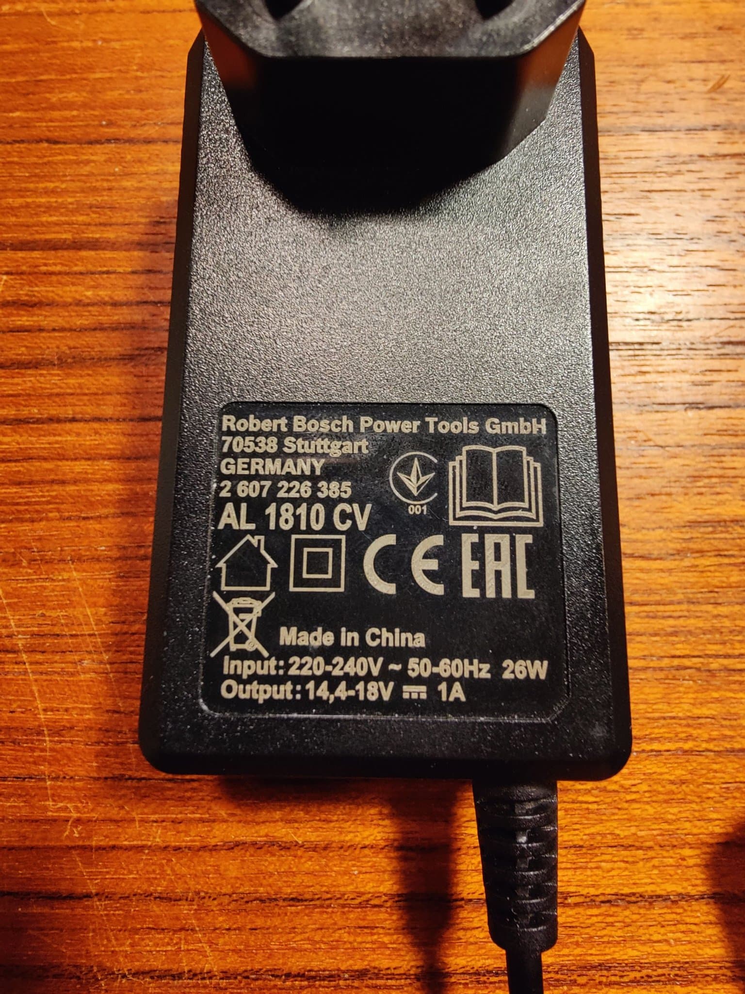 Bosch Batteriladdare för gräsklippare