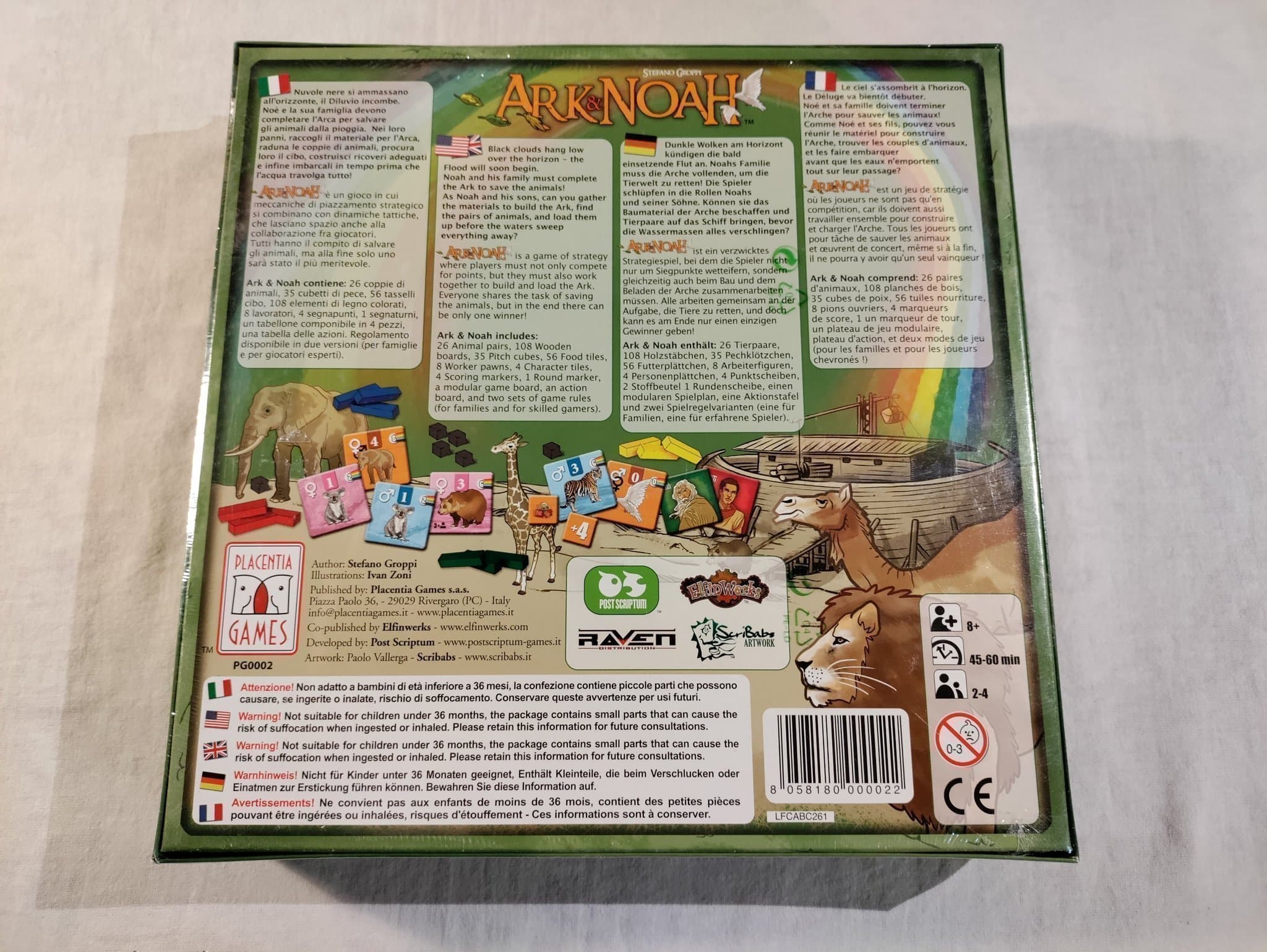 ARK & NOAH - Fill The Ark With 2 Of Each Animal. (New & Unopen)