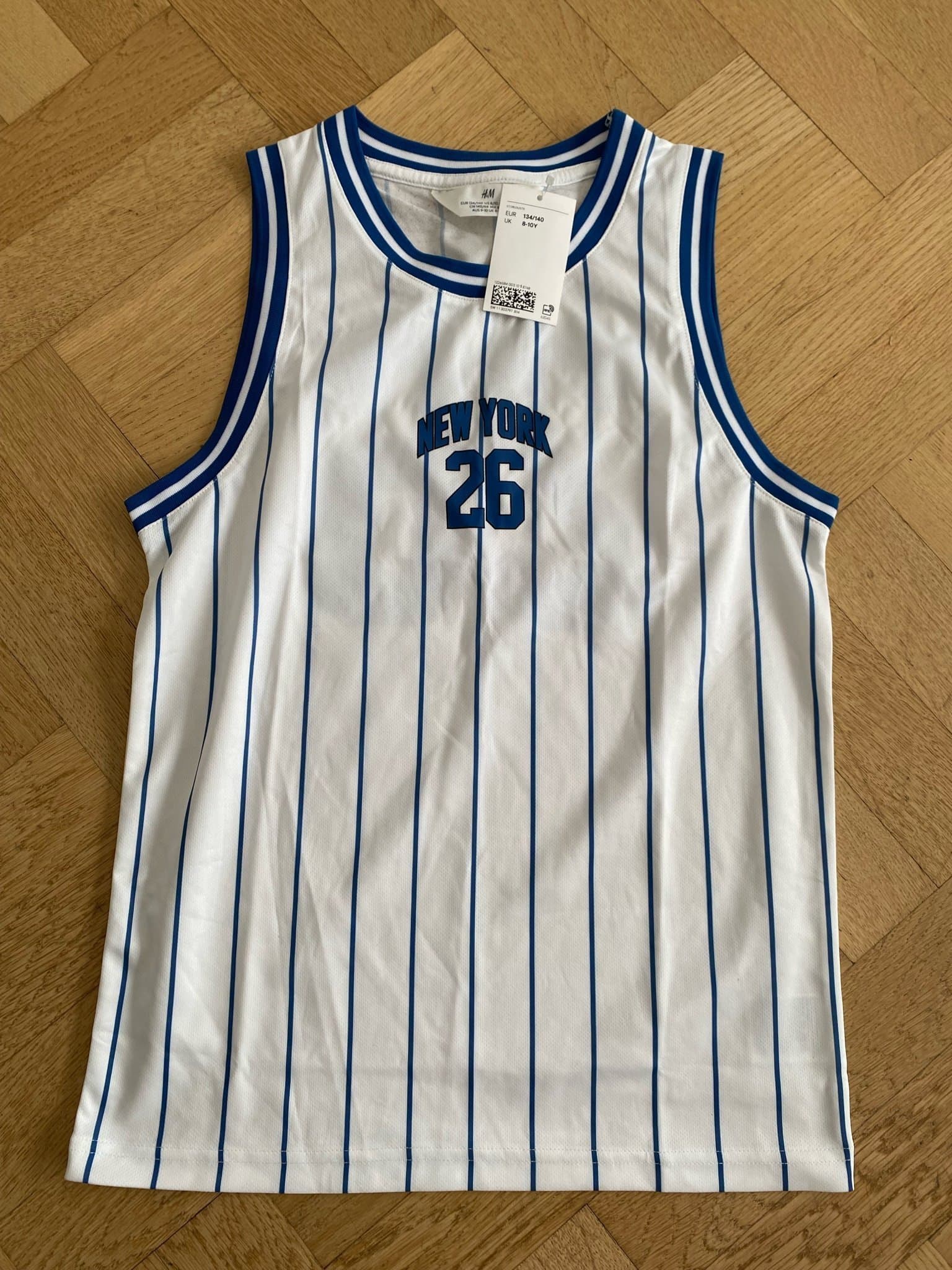 Basketshorts och linne New York 26, Strl 134/140