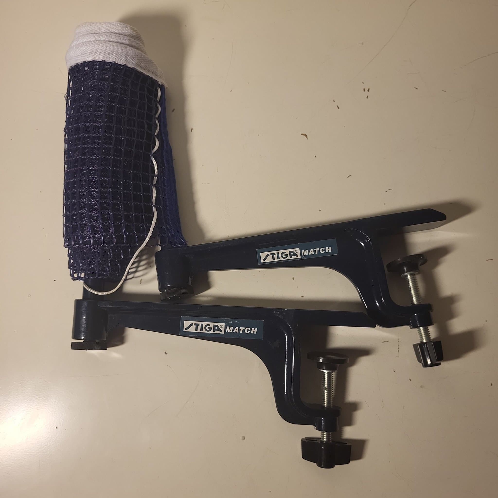 Nytt Stiga Match Bordsnät med Fästen***