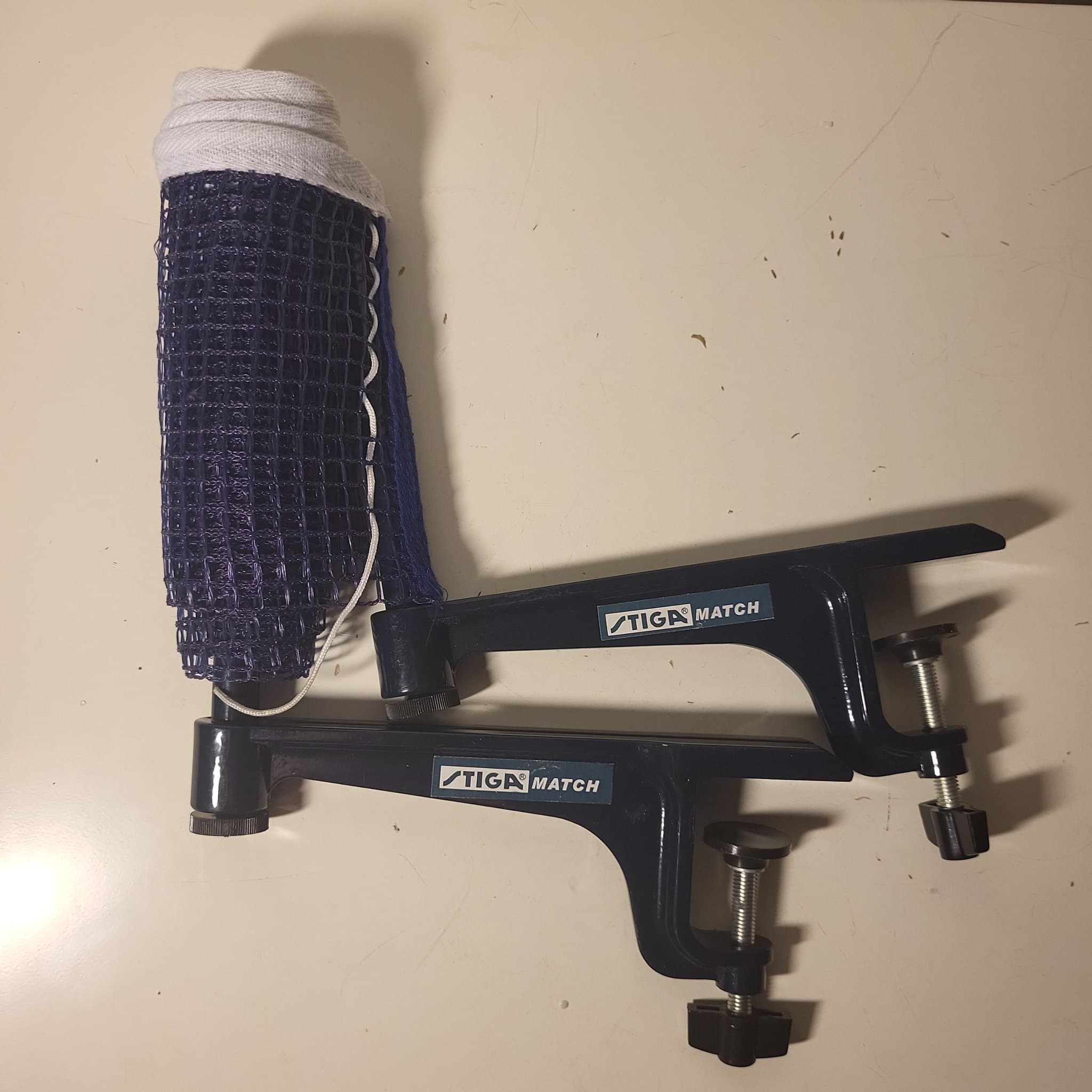 Nytt Stiga Match Bordsnät med Fästen***