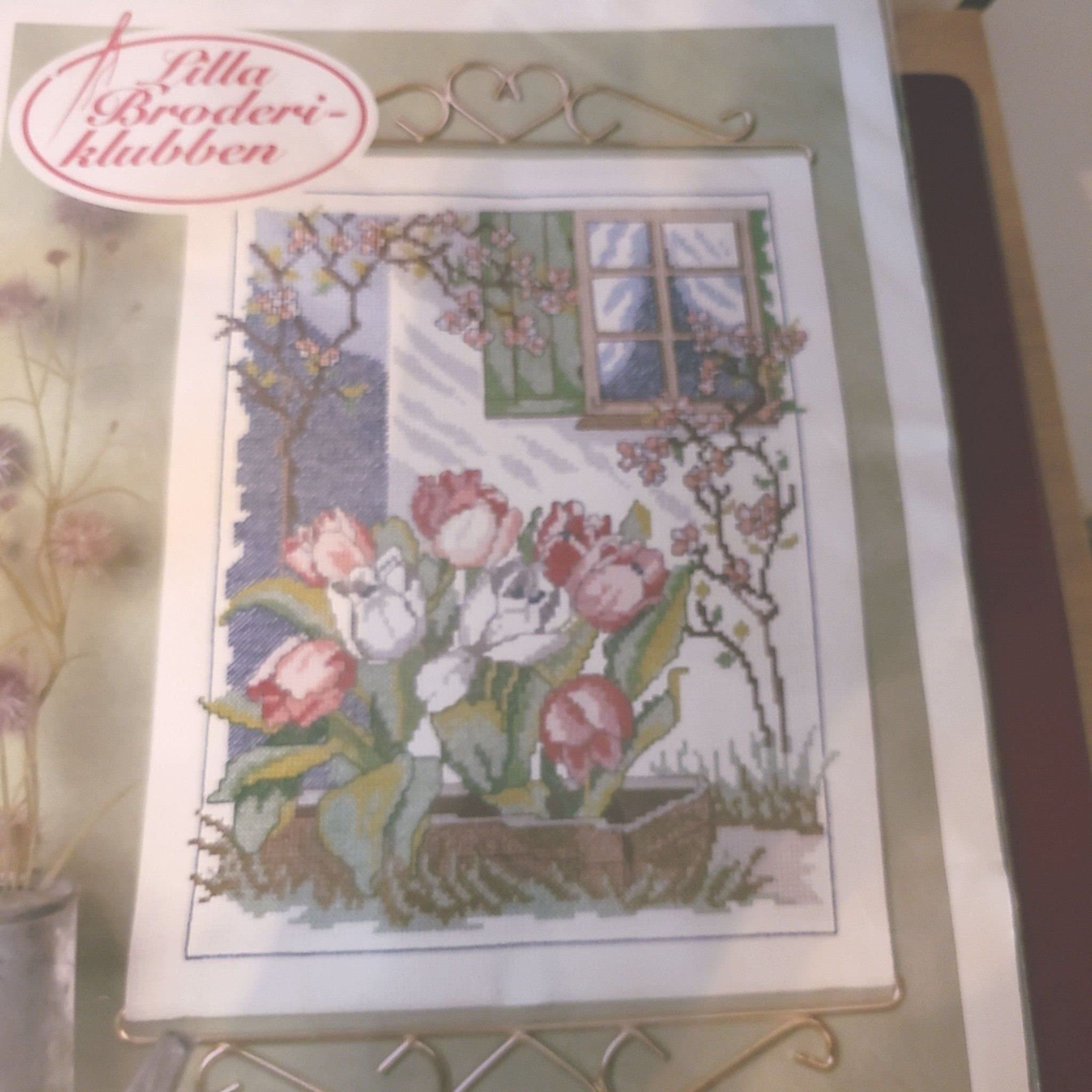 Ett fint komplett broderikit vepa i korsstygn oöppnad