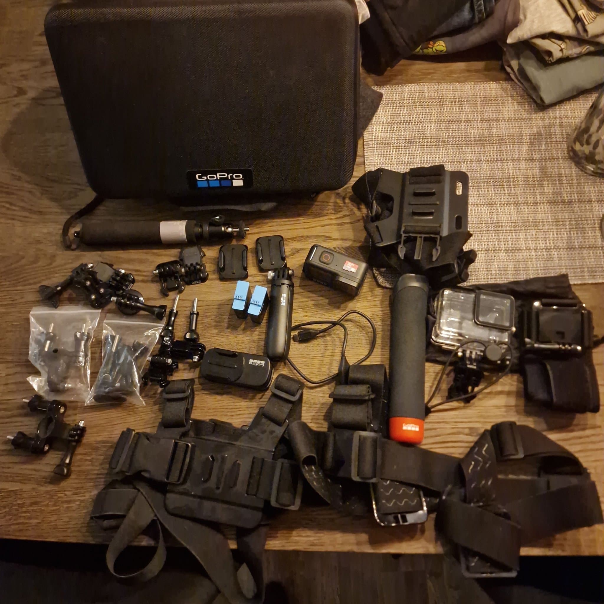 GoPro 9 Hero Black actionkamera med tillbehör