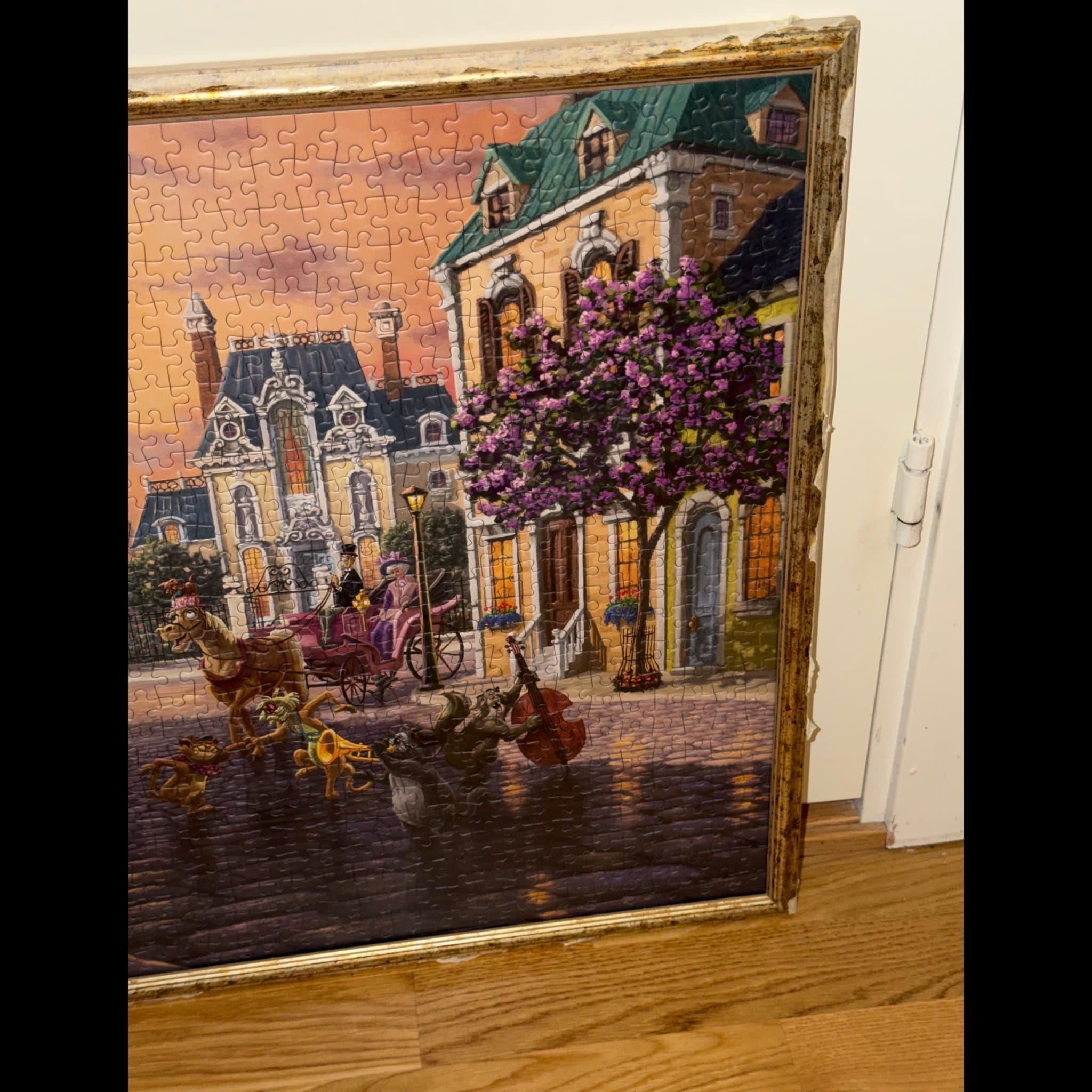 Pusseltavla - 1000 bitars: Pussel schmidt av thomas kinkade disney aristocats