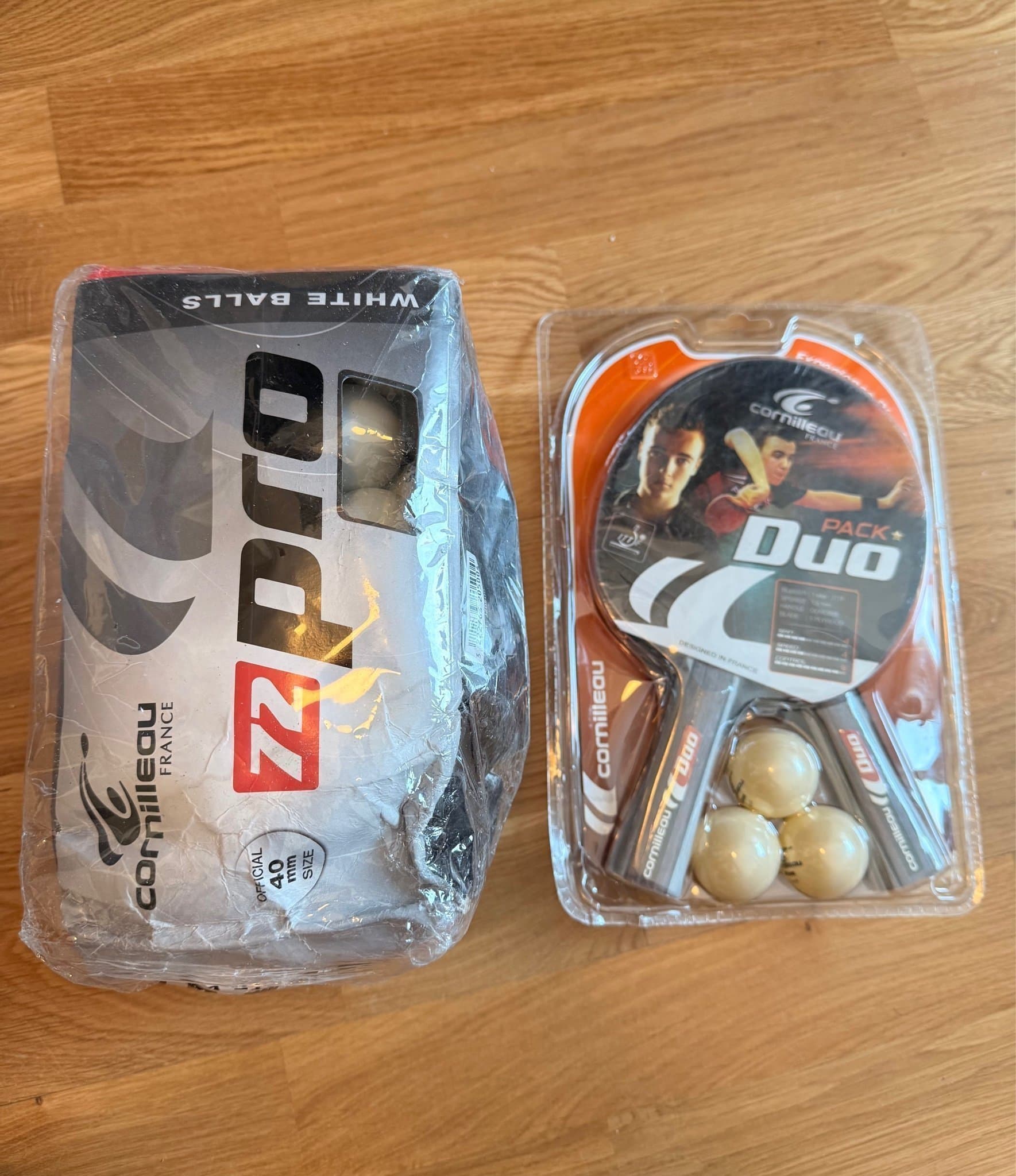 Cornilleou duo pingins rack+bollar