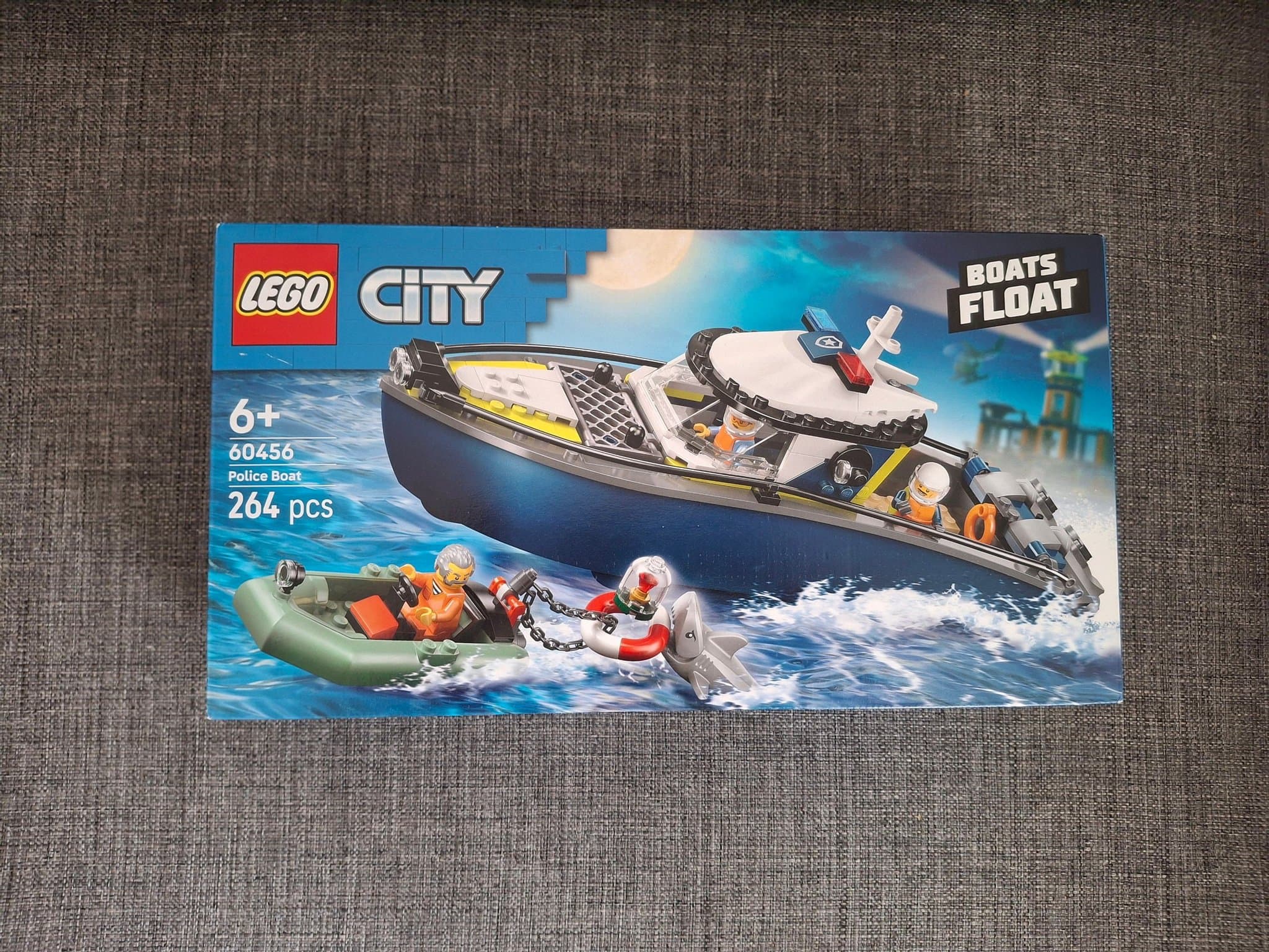 Lego City - Polisens båtjakt- nr. 60456 (ny / oanvänd)