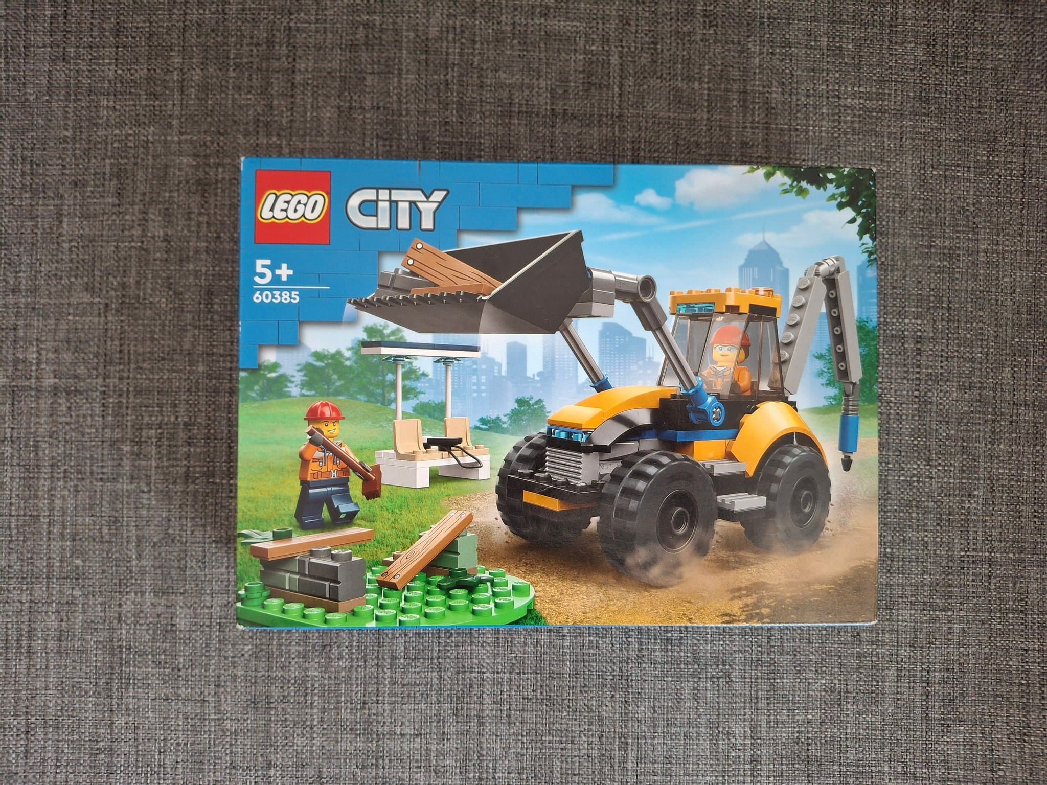 Lego City - Grävmaskin - nr. 60385 (ny / oanvänd)