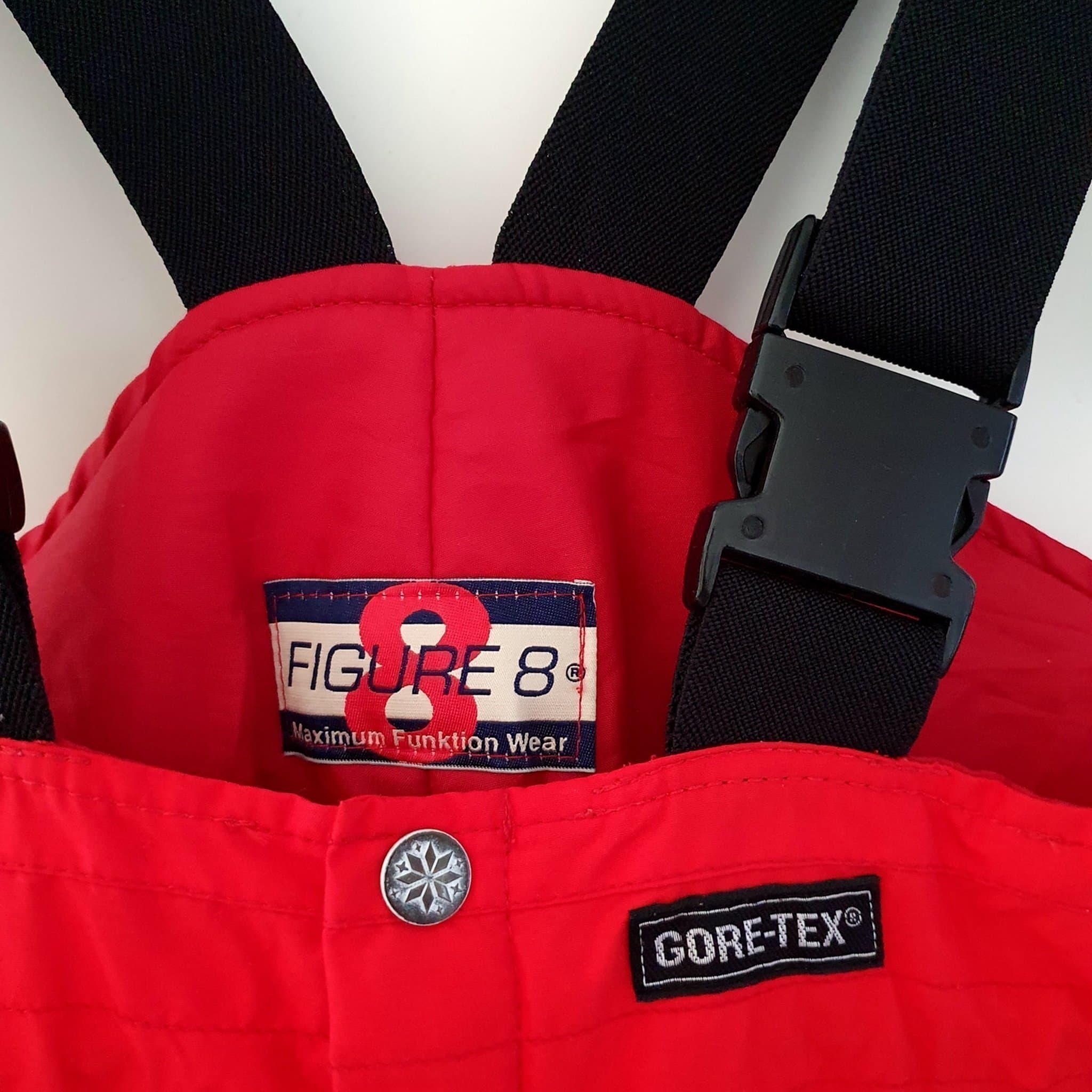 Figure 8 GORE-TEX skidbyxor, 80/90-tal, herr, strl 48 (M). Toppskick!