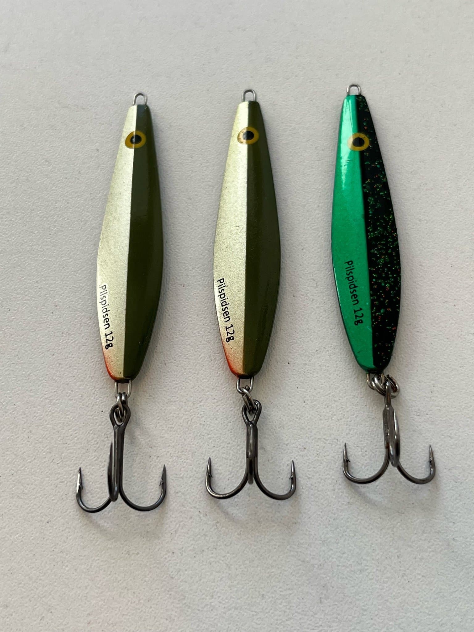 3 oanvända Pilspidsen