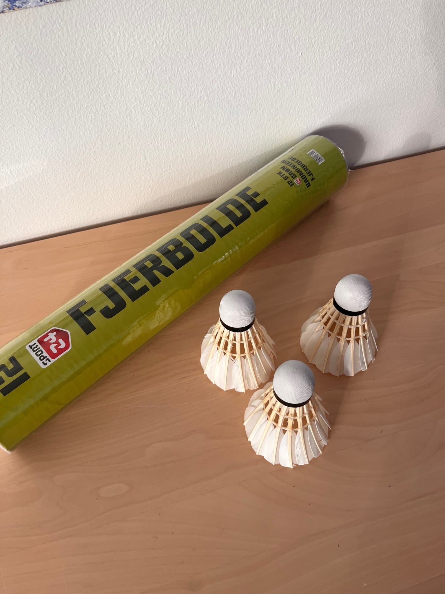 SPORT 24 Fjäderbollar - Nya/Nyskick