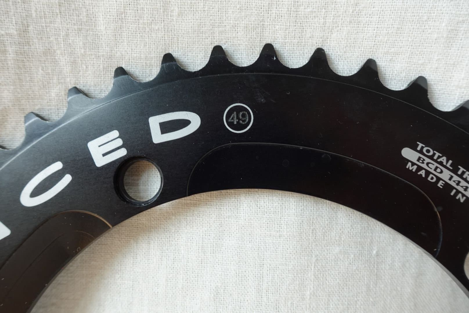 Miche Advanced Track Chainring 49T 1/8"