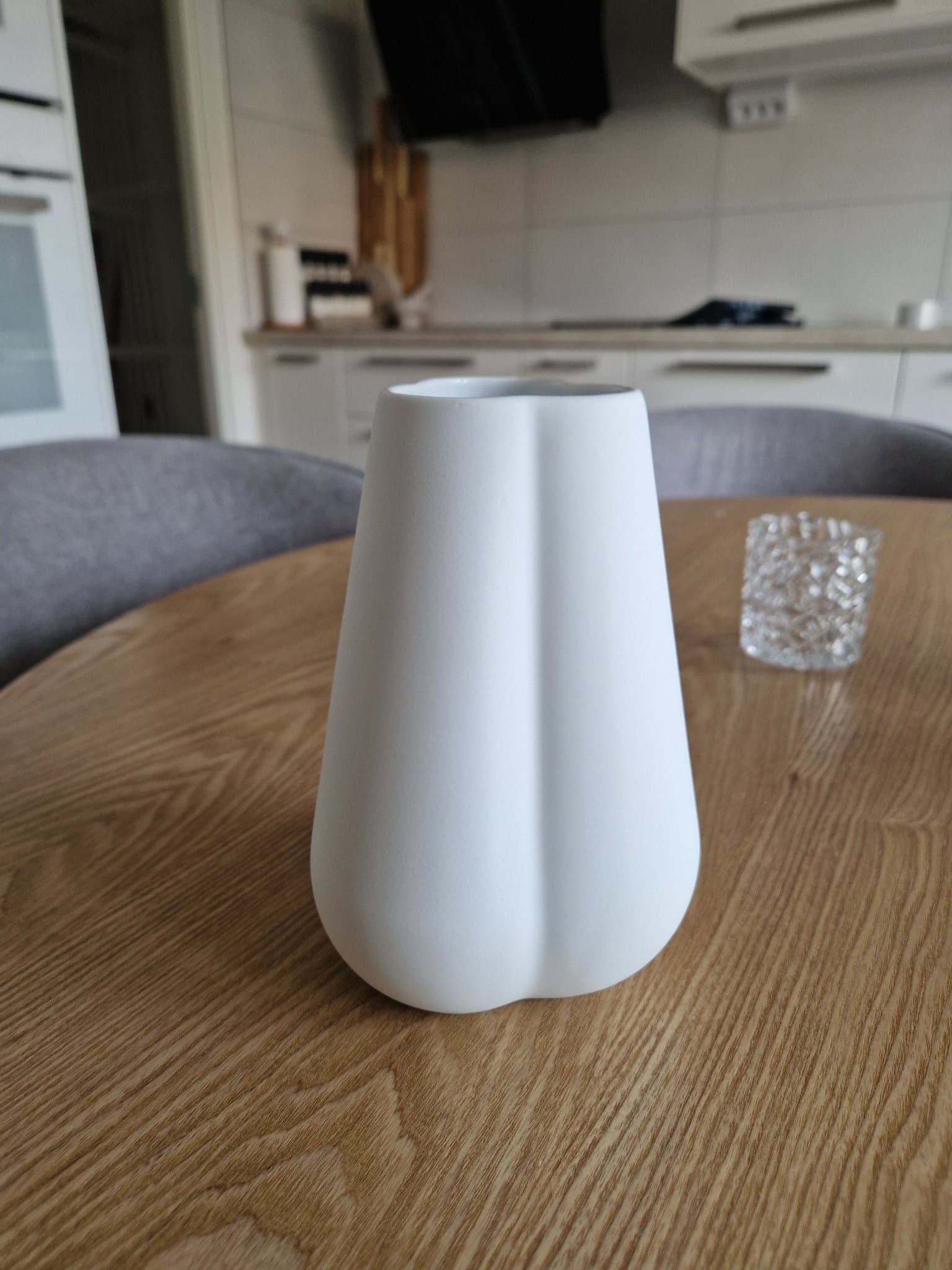 Cooee Design vas vit keramik ny och oanvänd