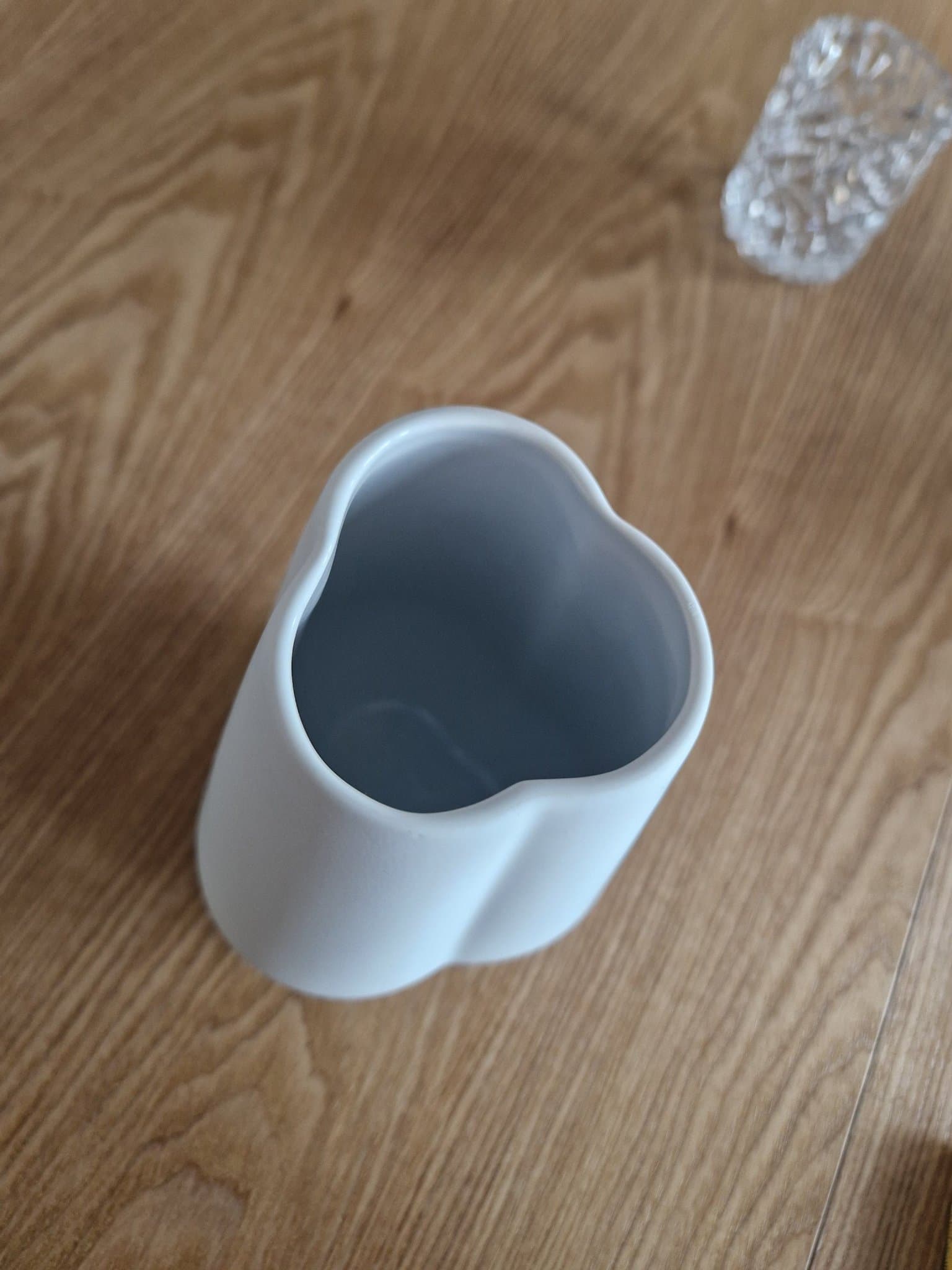 Cooee Design vas vit keramik ny och oanvänd