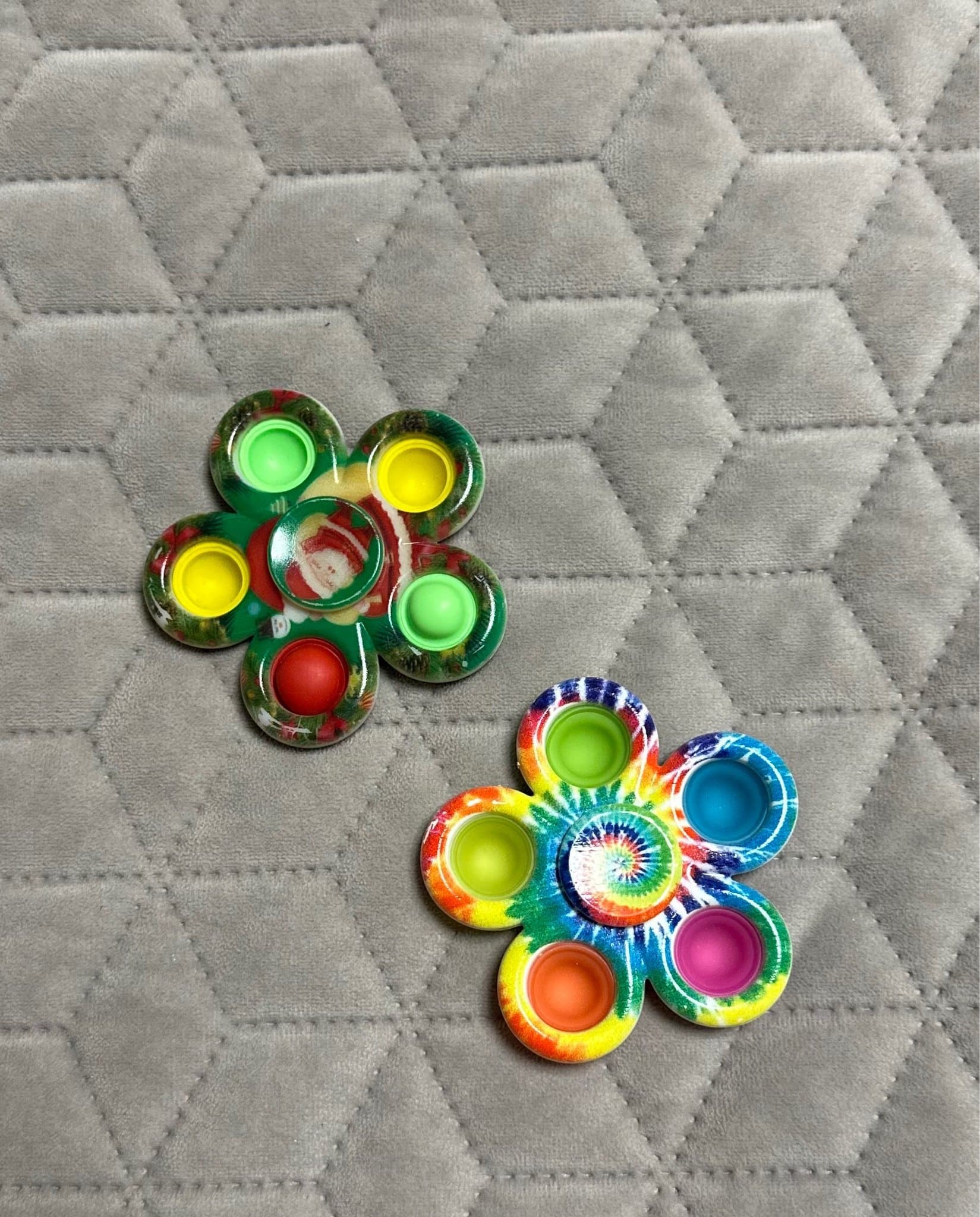 Fidget spinner pop-it, 2-pack