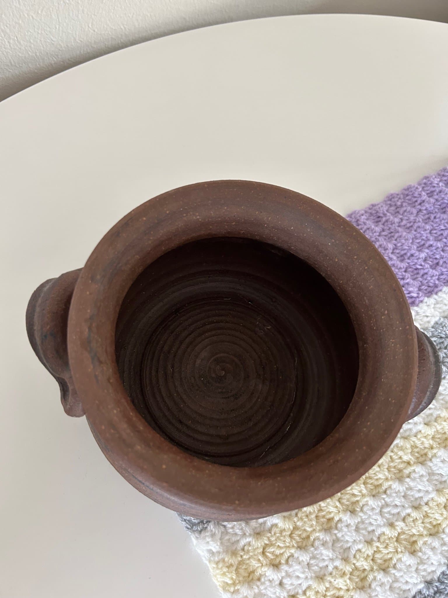 Kruka med handtag / dansk keramik