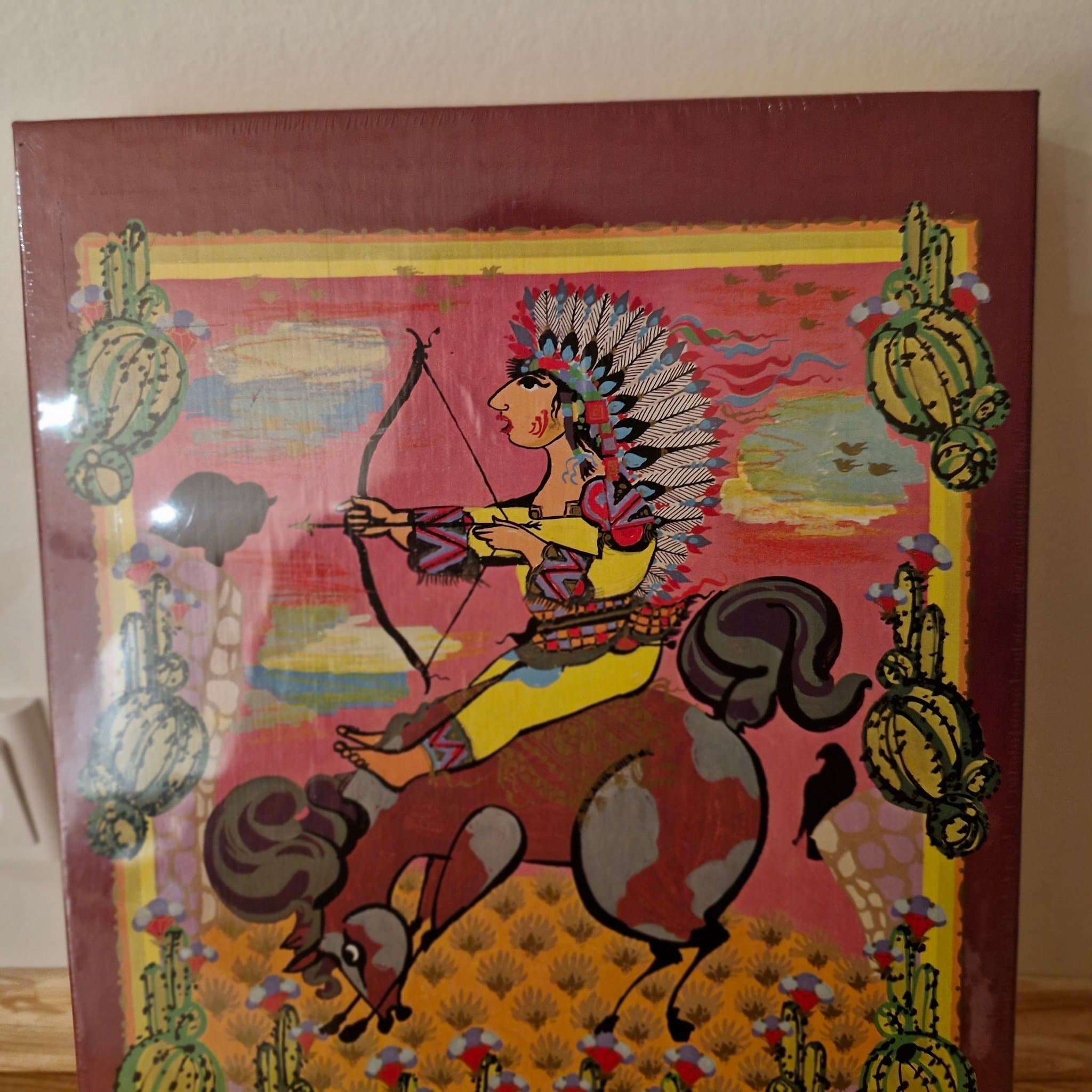 VEST Pussel OÖPPNAD. 500 bitar. Tecknad 1980 av Bjørn Wiinblad för IRMA.