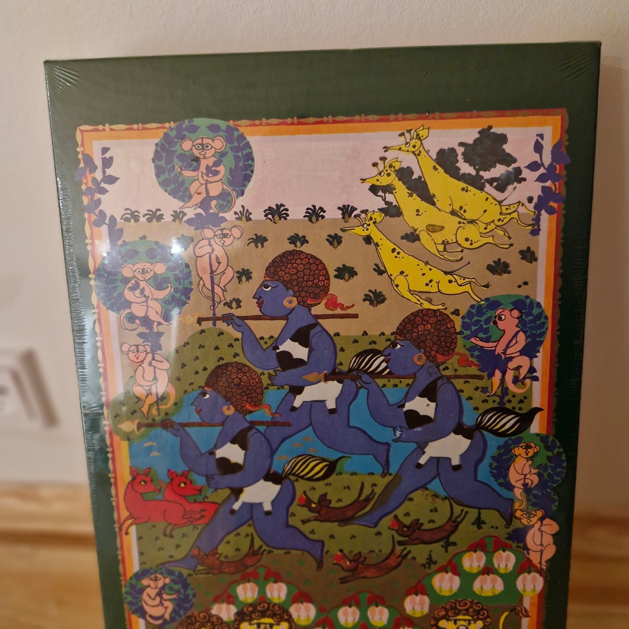 SYD Pussel OÖPPNAD. 500 bitar. Tecknad 1980 av Bjørn Wiinblad för IRMA.