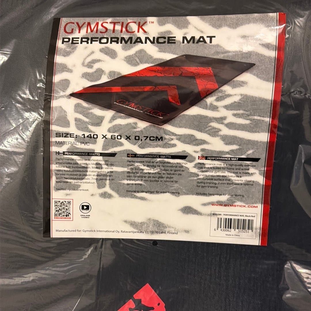 Gymstick Performance Matta 140 x 60 x 0,7 cm