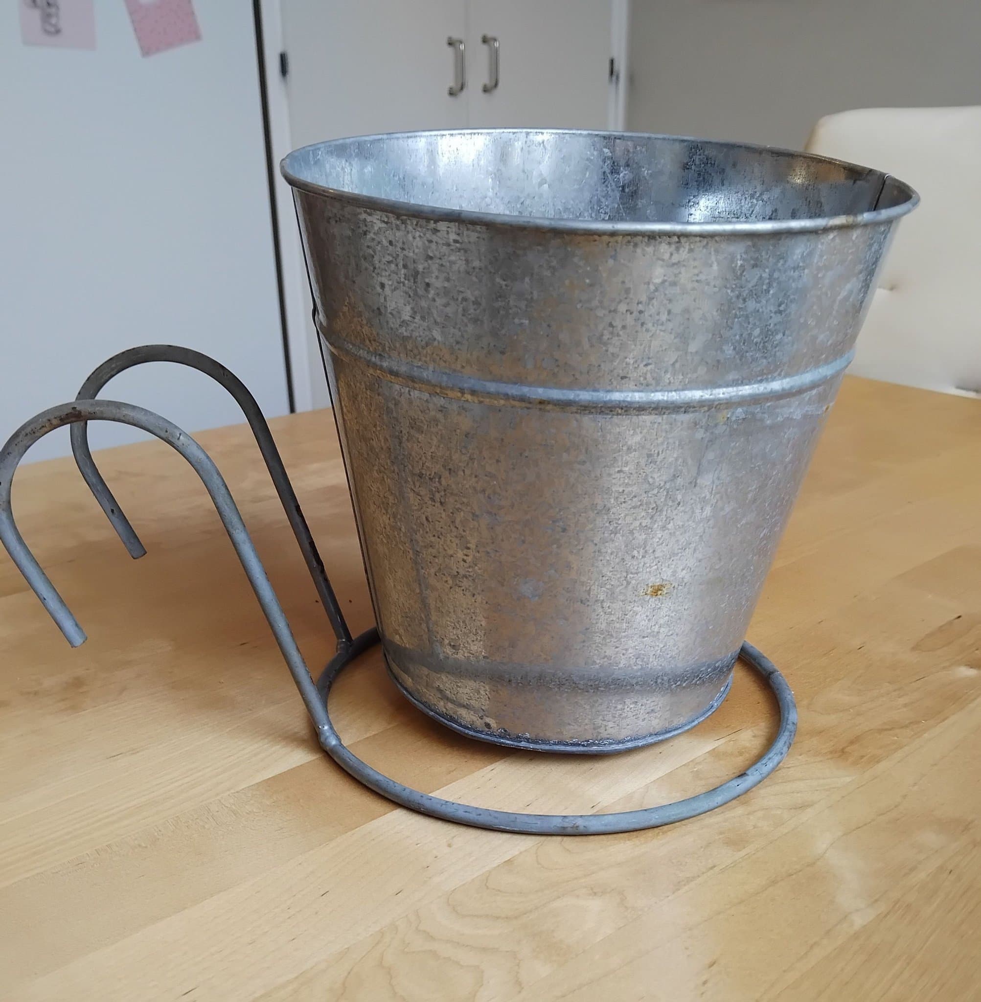 5 st Zinkkrukor Blommorkrukor Balkong Uteplats