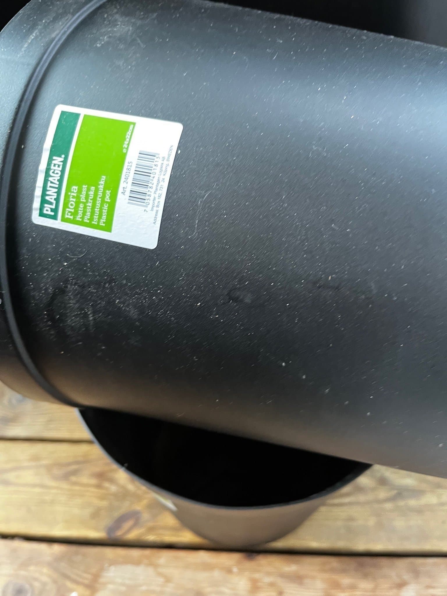 2 st. Plantagen Floria Plastkrukor