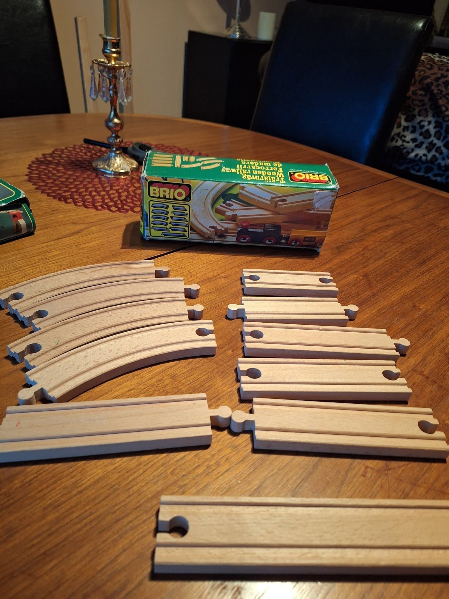 BRIO Träjärnväg Komplementskenor 33343