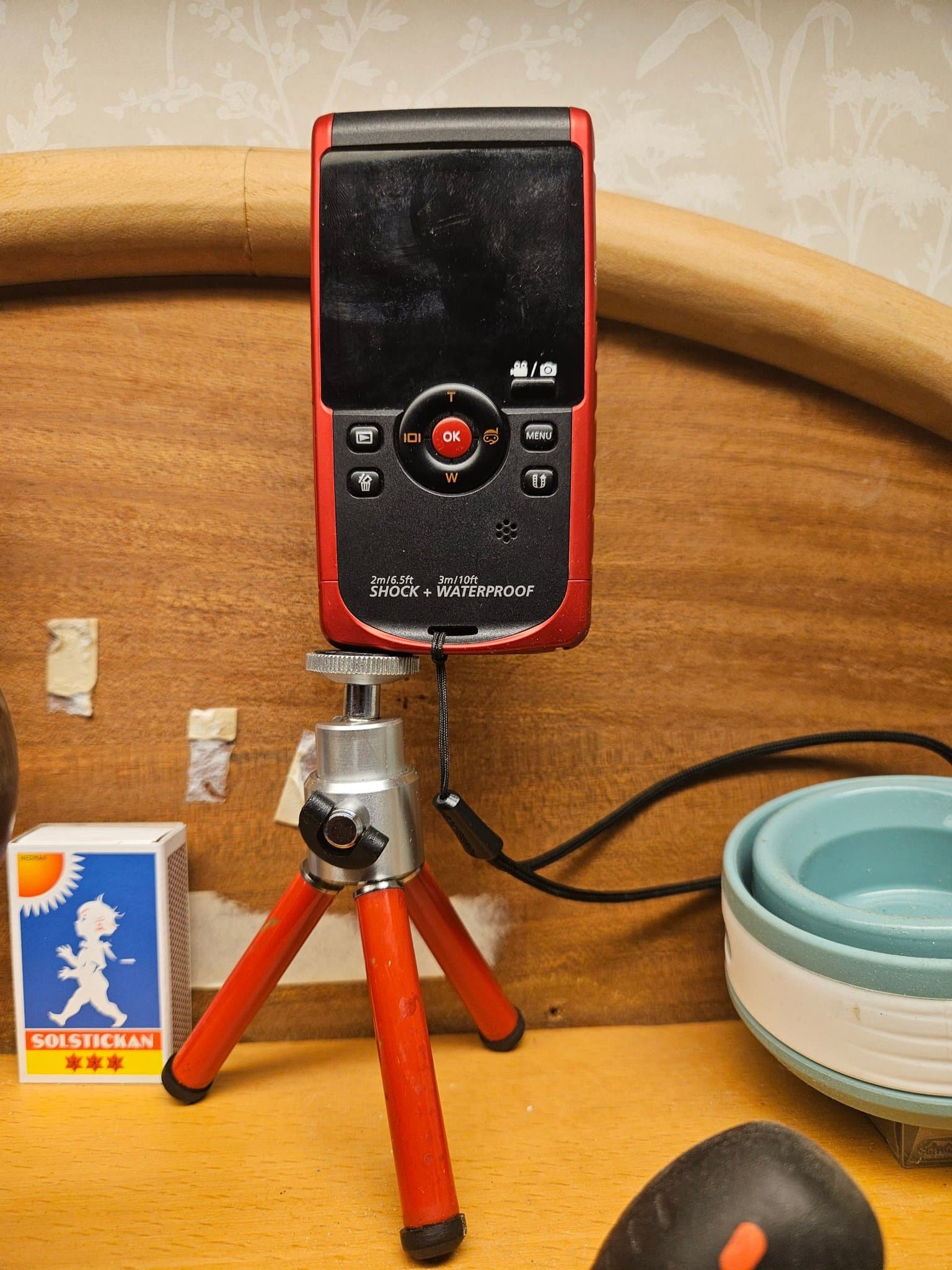 Samsung Full HD videokamera ink ställning.