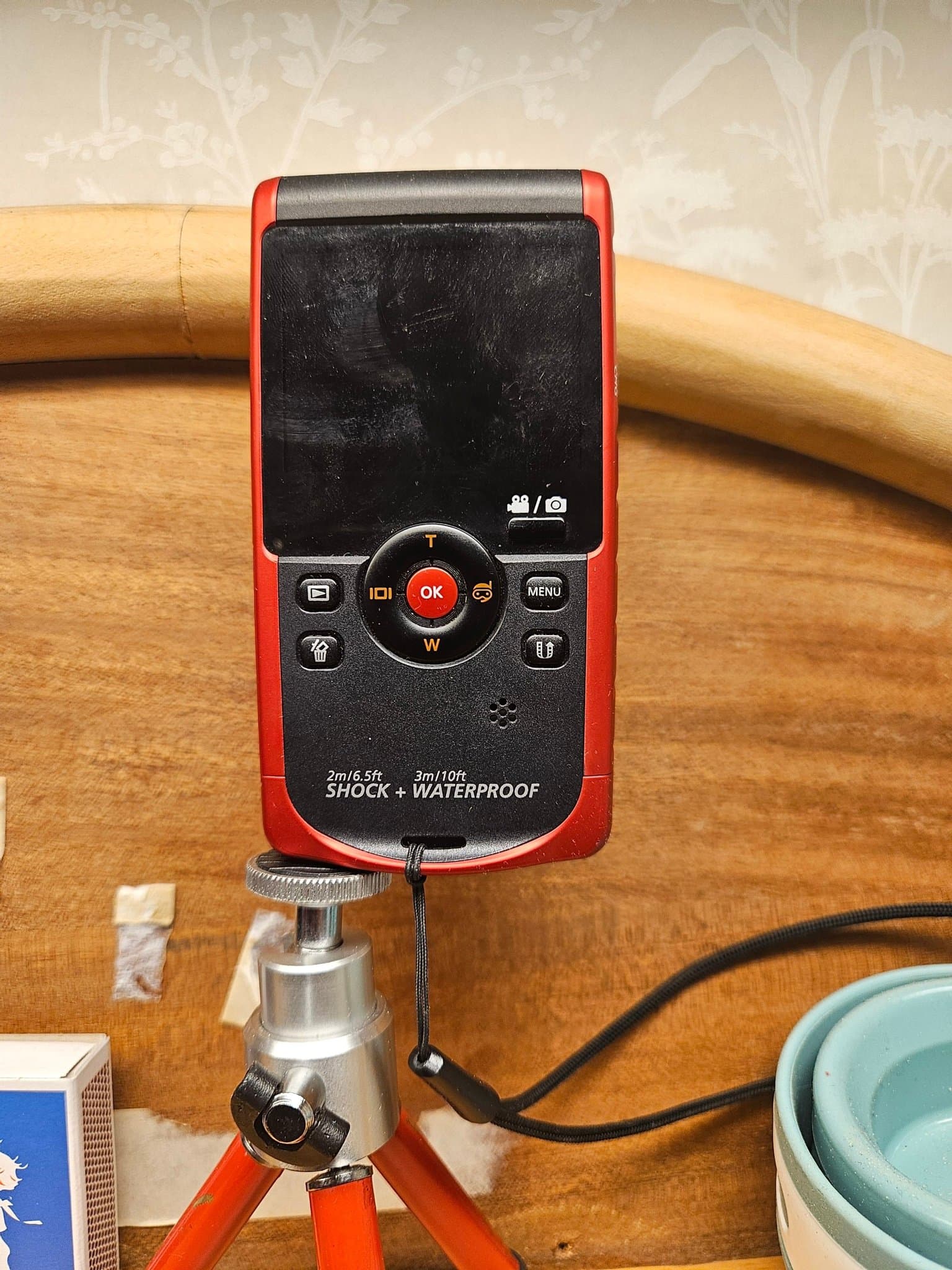 Samsung Full HD videokamera ink ställning.