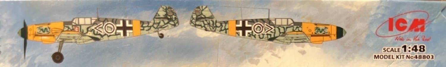 MESSERSCHMITT Bf 1090F-2 WITH GERMAN PILOTS AND GROUND PERSONNEL ICM 1/48 O