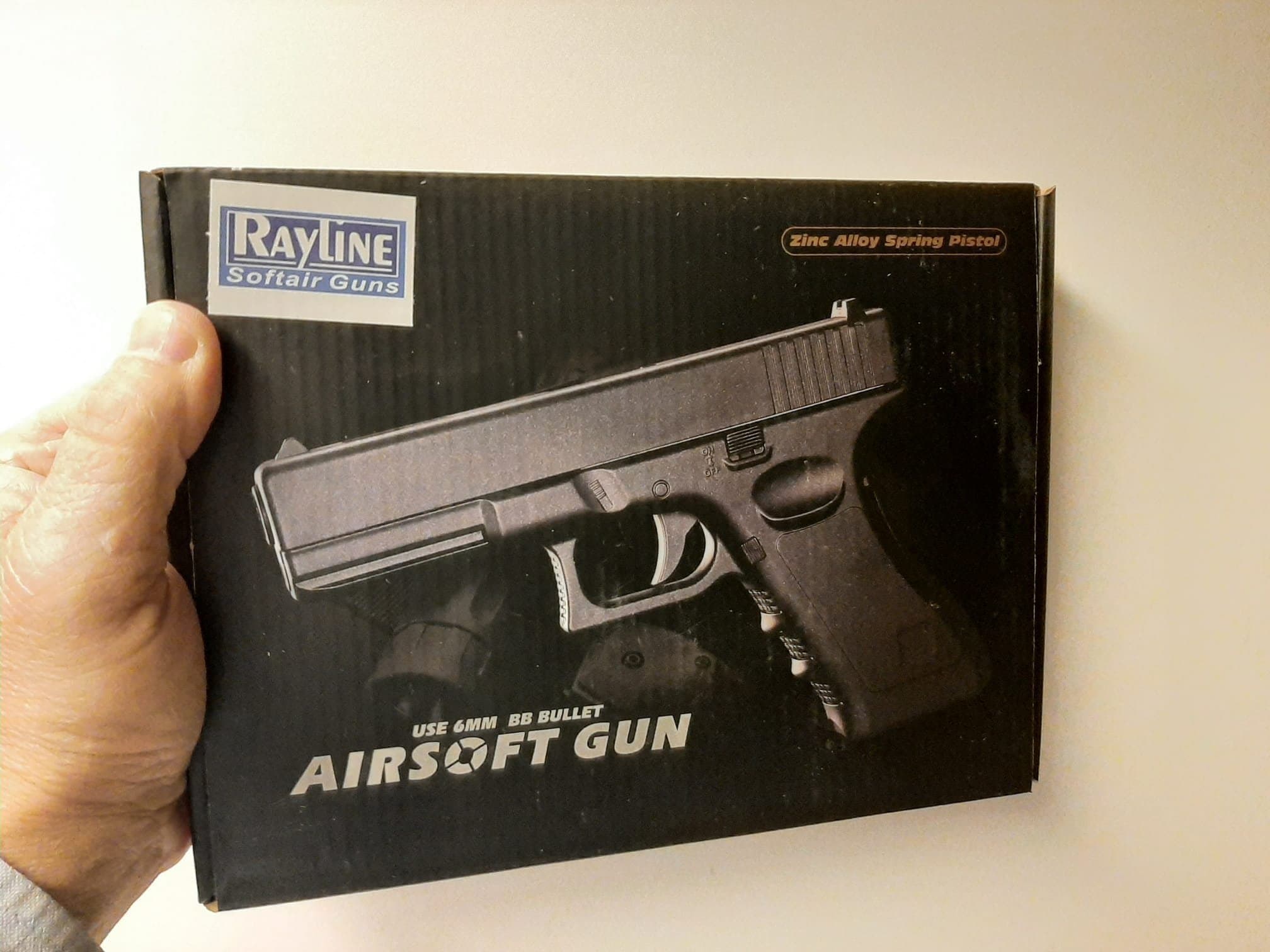Soft Air Gun "Glock" i Metall (zinc alloy) , Airsoft pistol luftpistol luft ,