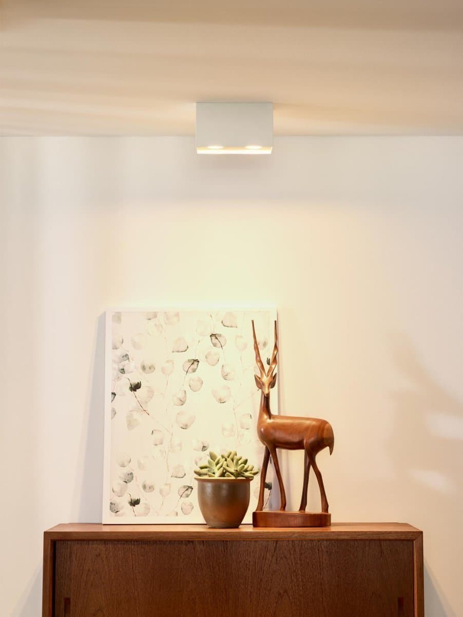 Lucide Bodi 2 Vit Taklampa GU10