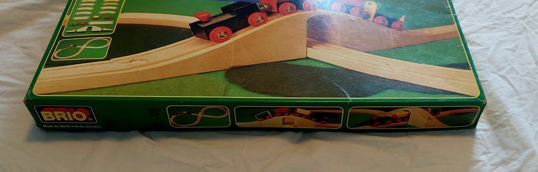 BRIO Tågbana 33125 Vintage 1980 tal Orginal Låda