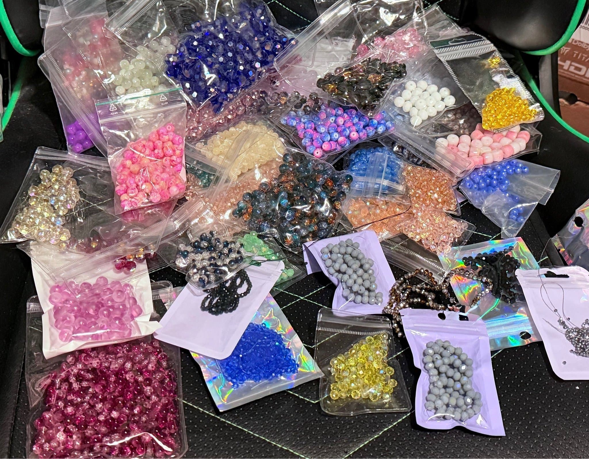 MEGA PÄRLPAKET- GLASPÄRLOR